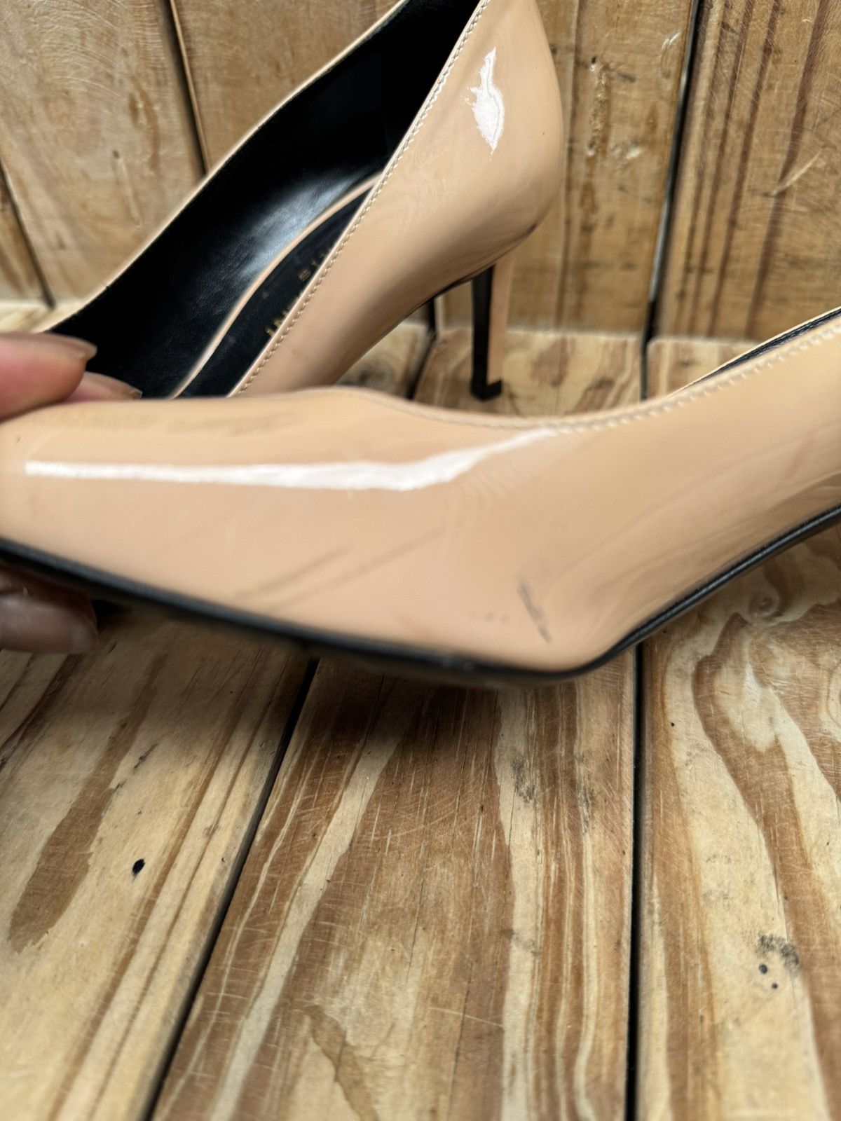 Saint Laurent Paris Saint laurent Paris HI Leather heels size EUR 35.5 US 5.5 Size US 5.5 / IT 35.5 - 19 Thumbnail