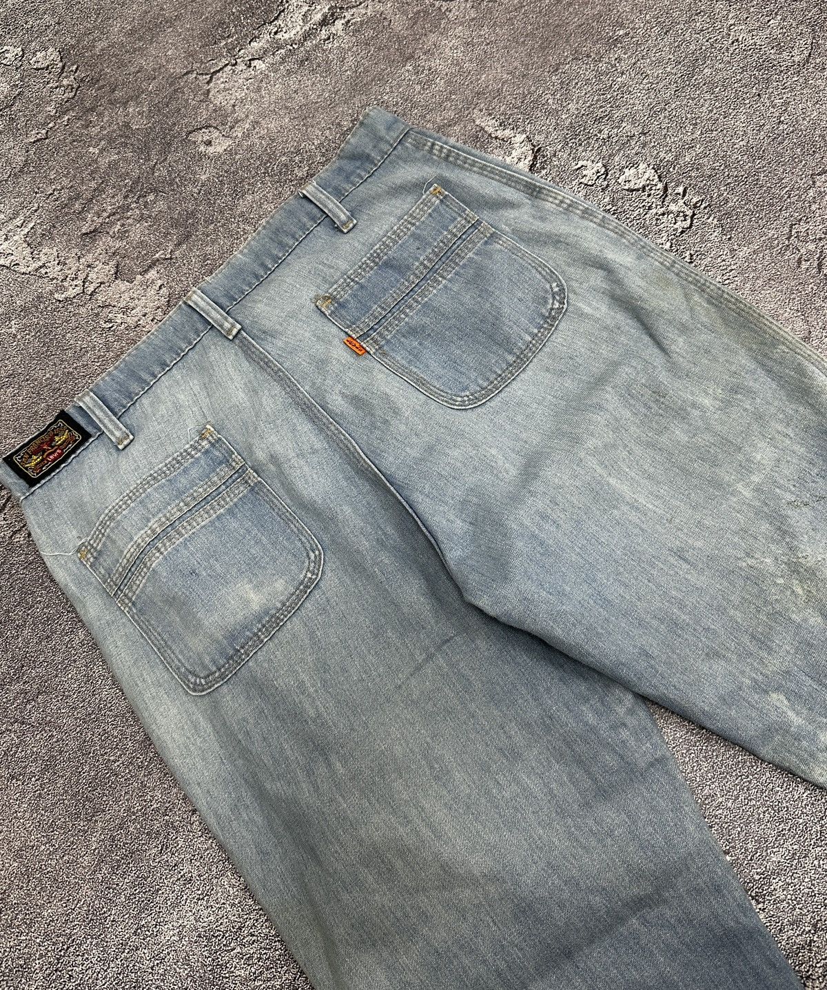 Levi's Vintage Levi’s 70’s Talon Boot-Cut Painted Denim Pants Y2k Size US 32 / EU 48 - 13 Thumbnail