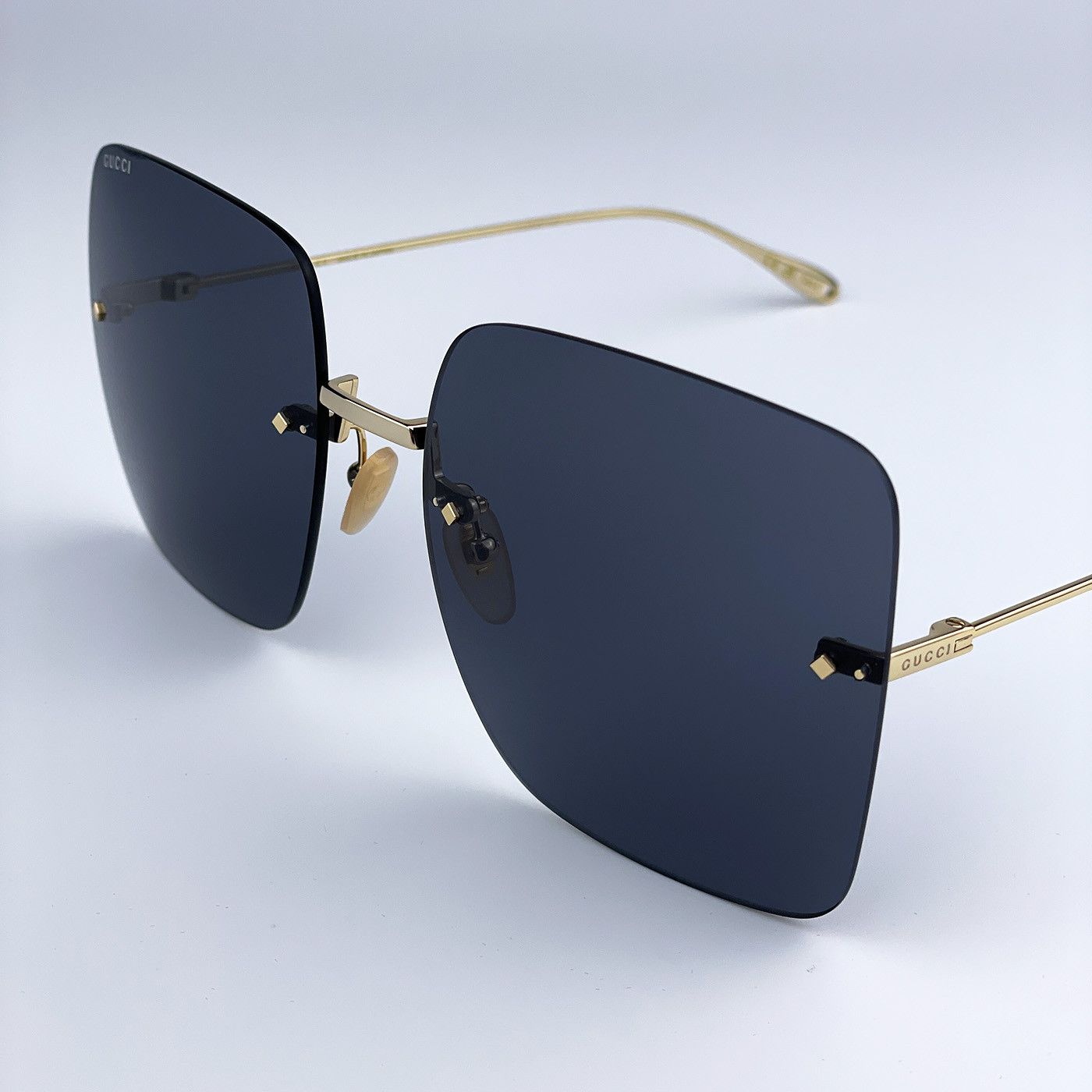 Gucci NEW GUCCI GG1147S 001 Butterfly Oversized Women Sunglasses Size ONE SIZE - 6 Thumbnail