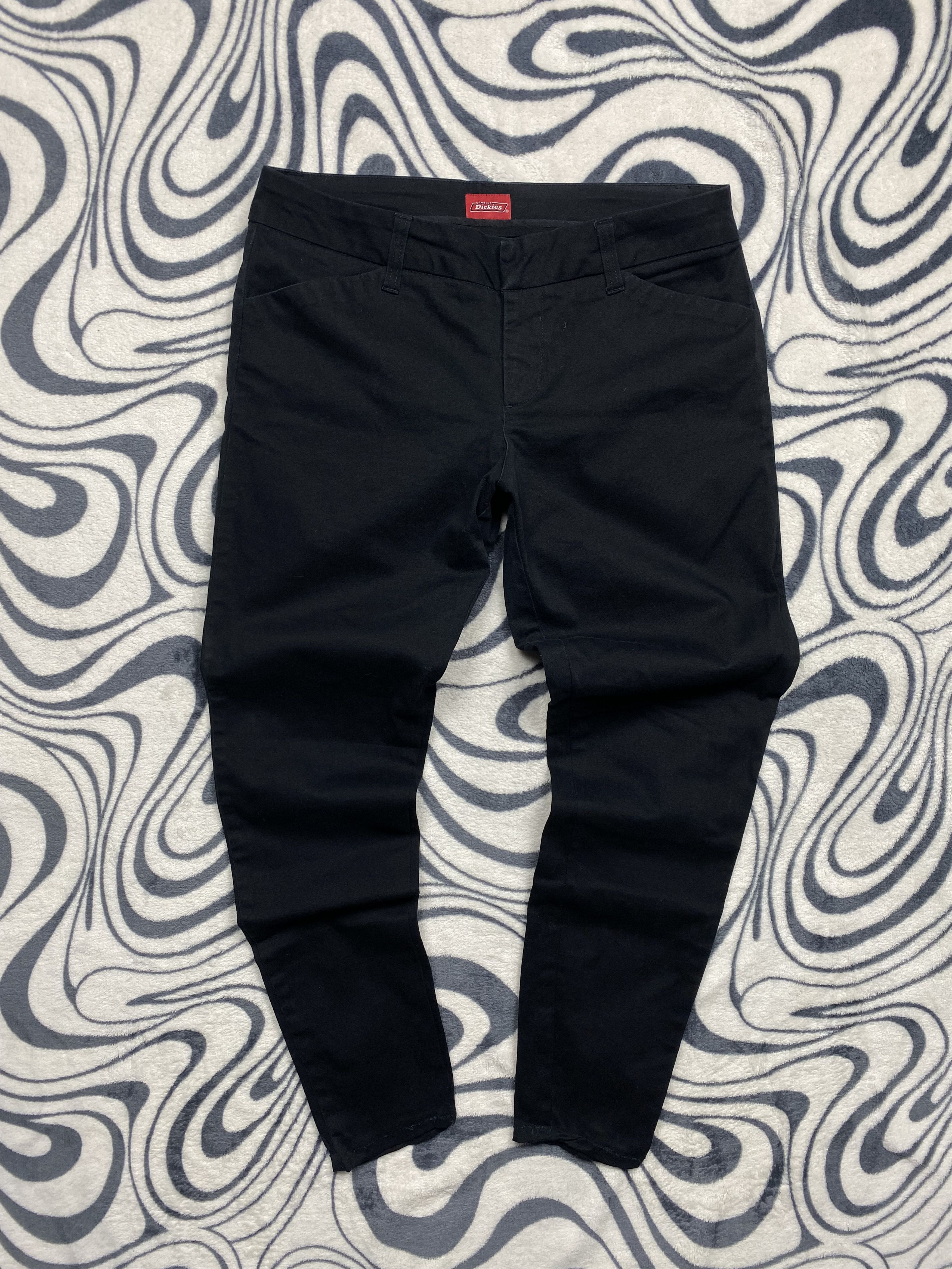 Dickies Dickies Womens Workwear Chino Pants Slim Fit Size 34" / US 12 / IT 48 - 3 Thumbnail