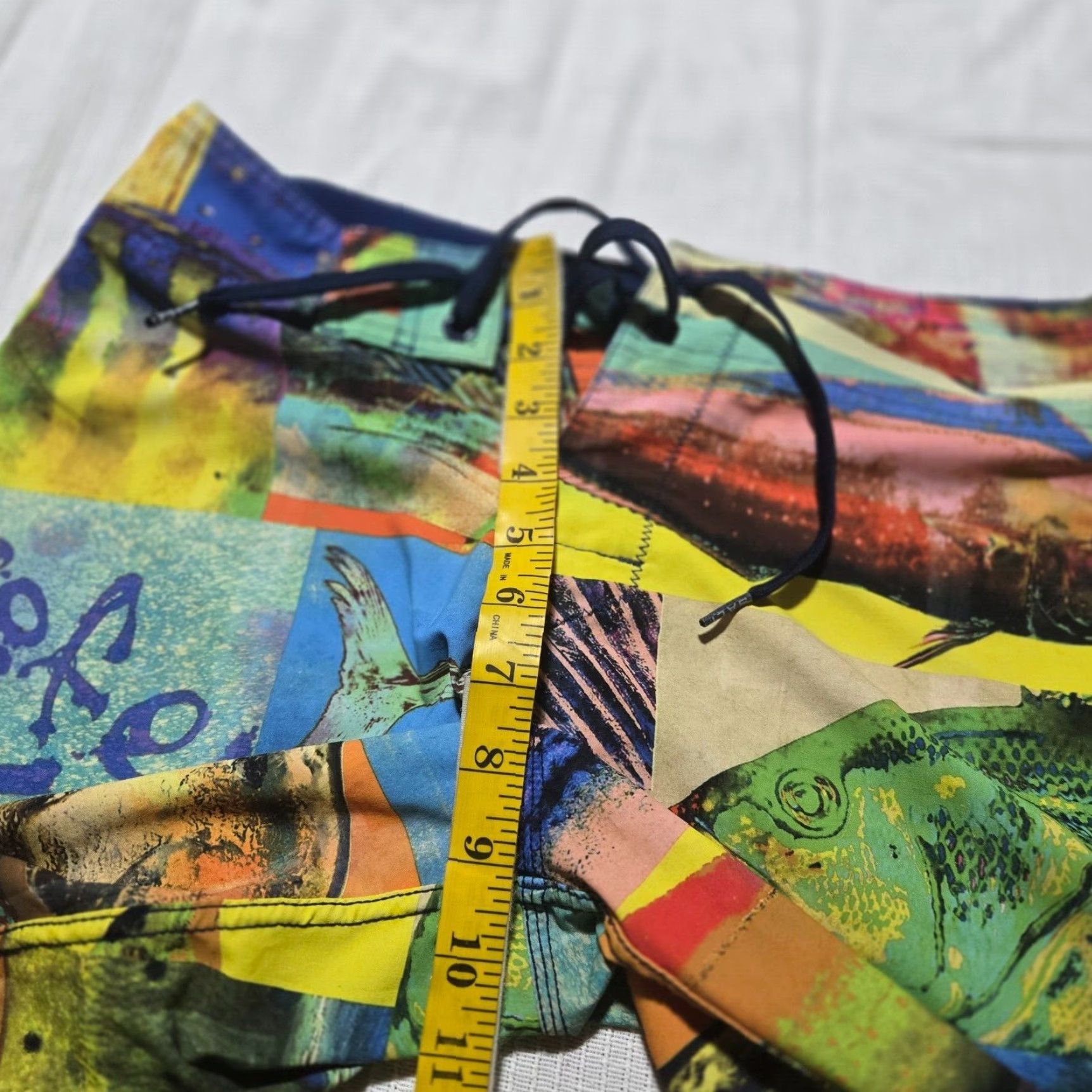 Vintage Salt Life SLX-QD Fishing Aqua Trunks Swim Shorts Men Medium 32 Lined Size US 31 - 7 Thumbnail