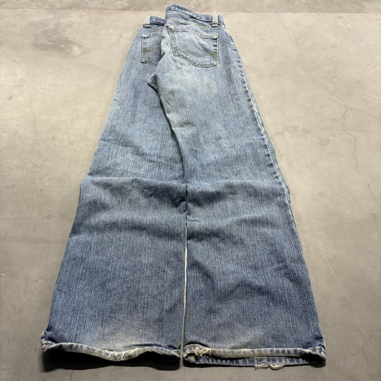 Vintage Crazy Vintage Y2K/2000s Baggy Wideleg Light Blue Wash Denim Jeans! Size US 32 / EU 48 - 6 Thumbnail