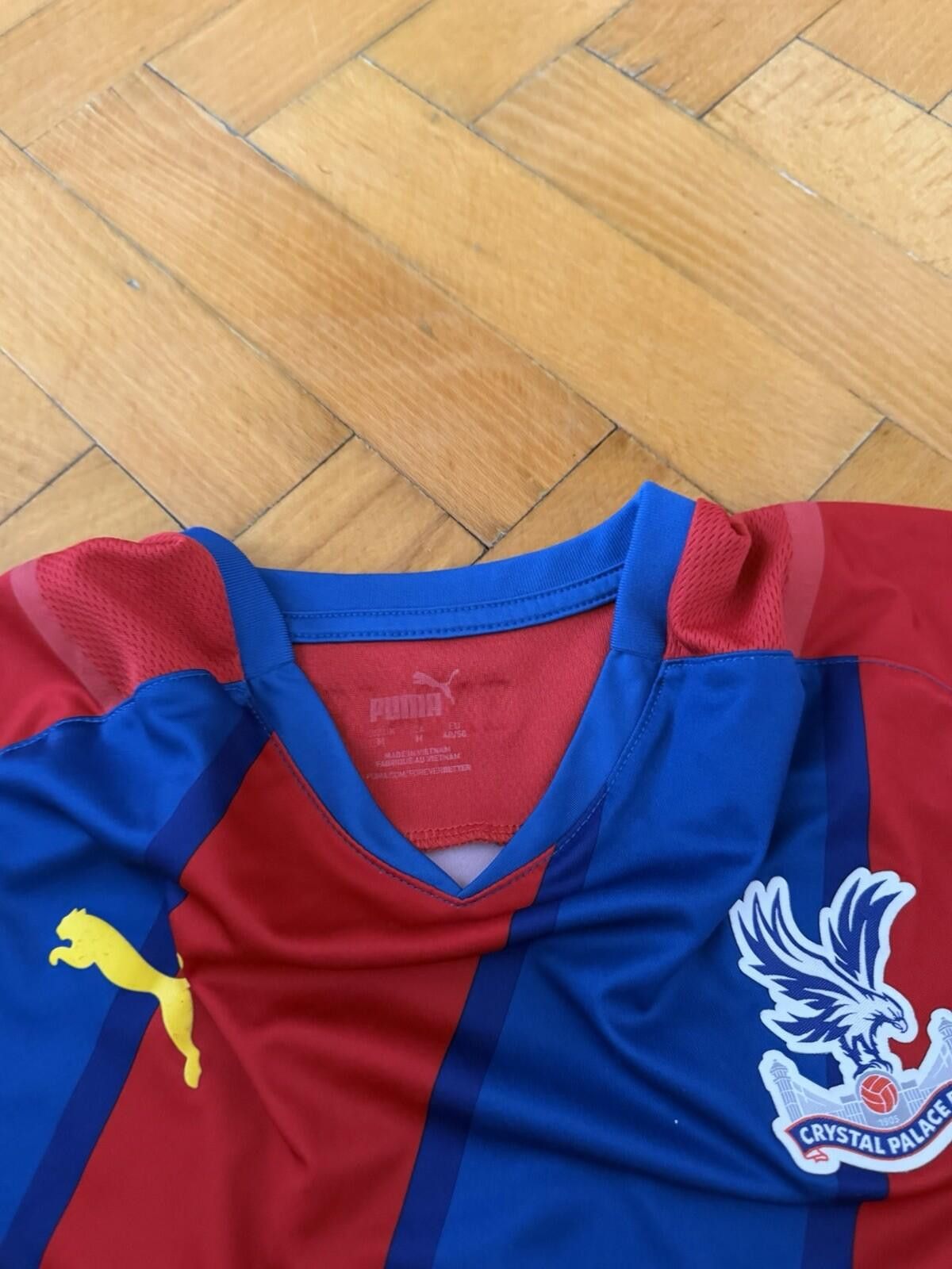 Puma Crystal Palace 2021 Home football soccer shirt jersey Puma Size US M / EU 48-50 / 2 - 4 Thumbnail