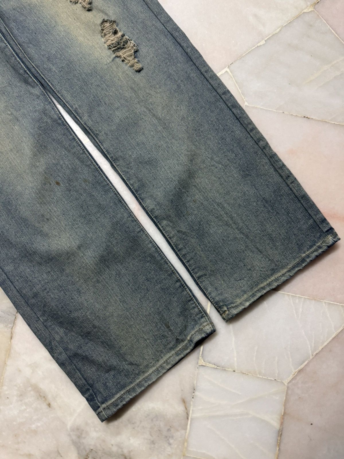Tornado Mart ❗️BIG SIZE❗️GRUNGE APACHE VINTAGE & DENIM GS-115 MUDMAX CRAZY Size US 39 - 14 Thumbnail