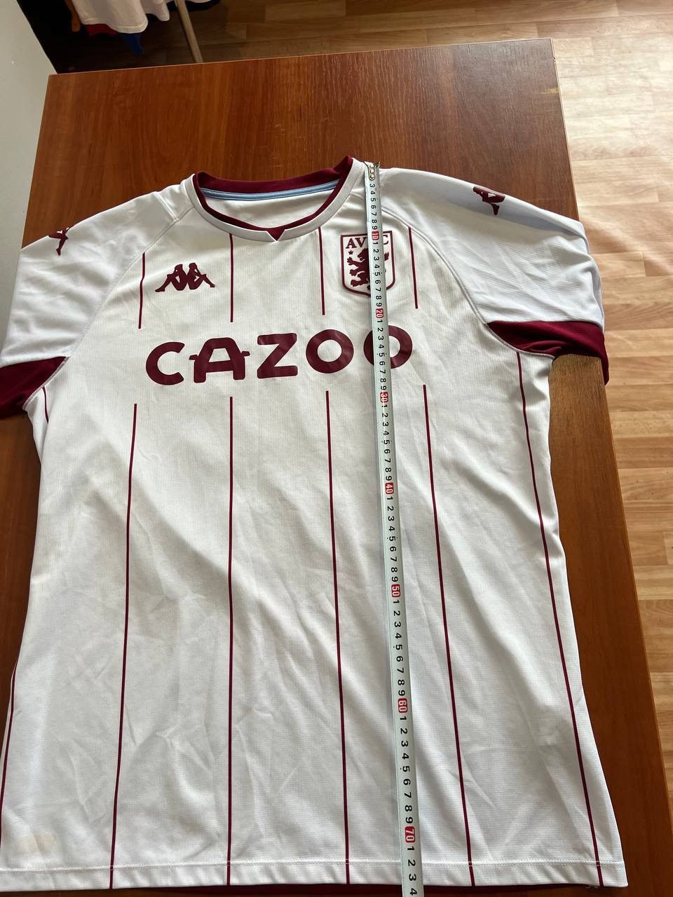 Kappa 2021/22 ASTON VILLA #23 COUTINHO AWAY SOCCER JERSEY SHIRT L Size US L / EU 52-54 / 3 - 22 Thumbnail
