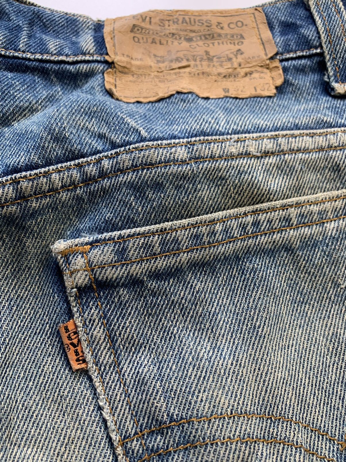 Levi's Vintage Clothing levis 517 vintage 80s blue jeans wash pant Size US 31 - 7 Thumbnail