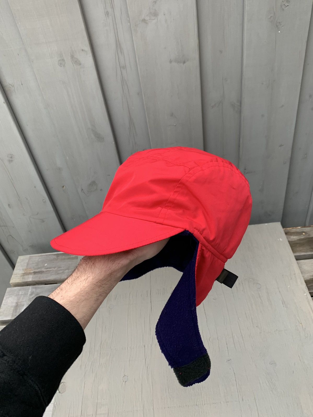 Mountain Equipment Company × Vintage 90s Vintage MEC Winter Hat Synchilla Trapper Ushanka Earflap Size ONE SIZE - 14 Thumbnail