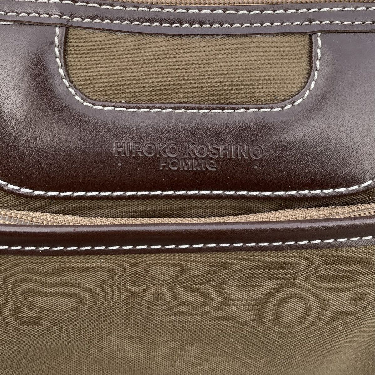 Hiroko Koshino Homme × Japanese Brand Hiroko Koshino Homme Unisex Clutch Size ONE SIZE - 8 Thumbnail