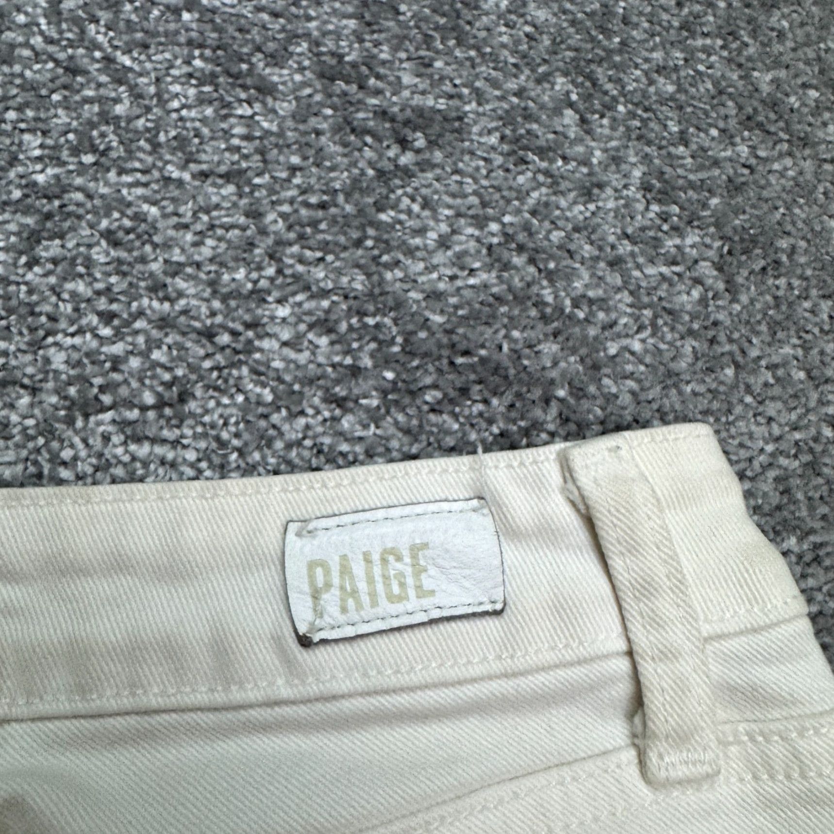 Paige Paige Verdugo Jeans Womens 24 Denim Skinny Slim Low Rise White 5-Pocket City Streetwear Modern Jeans Size 42" / US 20 - 6 Thumbnail