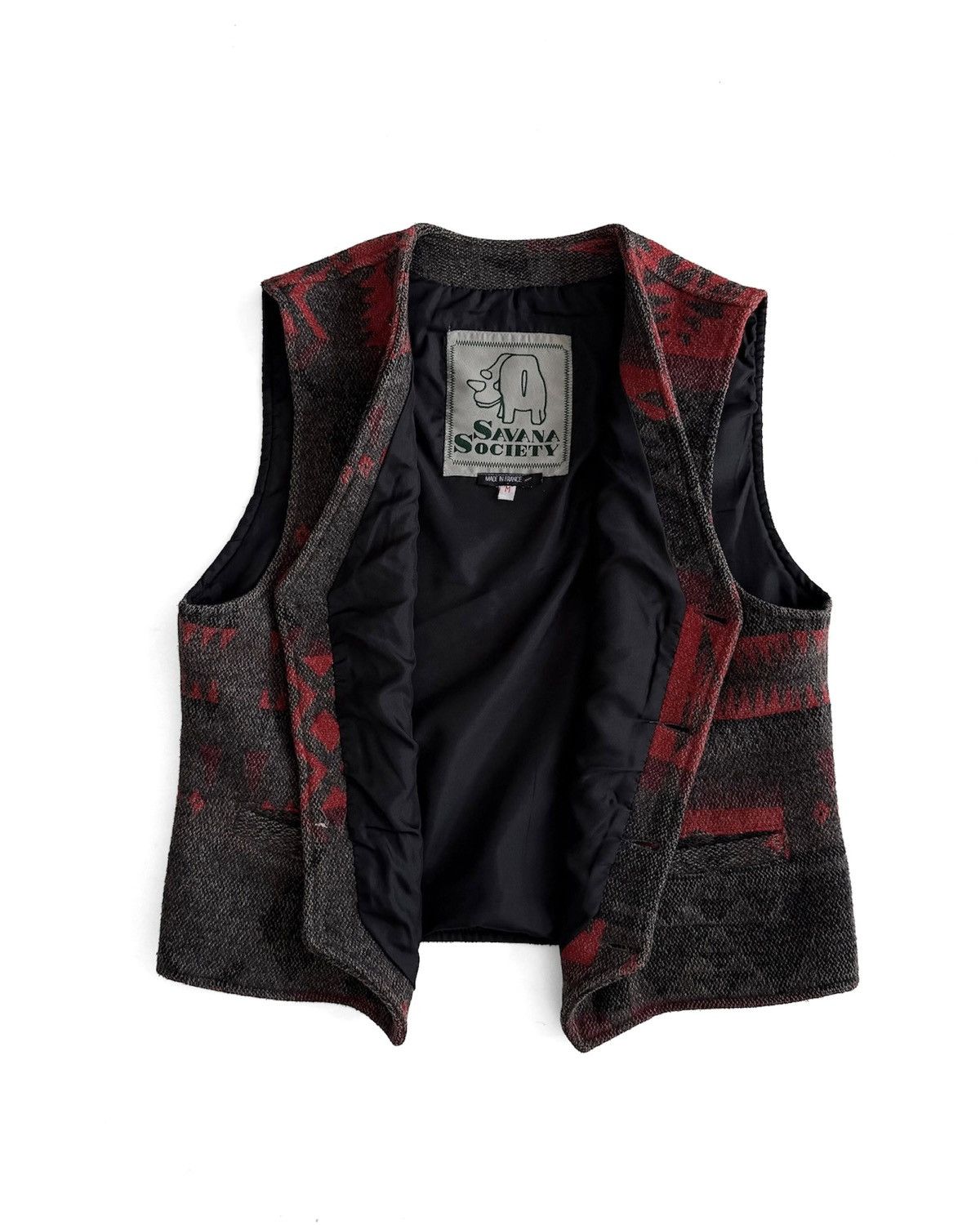 Vintage VINTAGE SAVANA SOCIETY NAVAJO AZTEC VEST Size US M / EU 48-50 / 2 - 9 Thumbnail