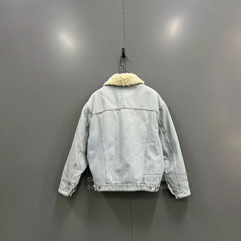 Miu Miu Miu Miu 42 Blue single-breasted jacket Size L / US 10 / IT 46 - 2 Thumbnail