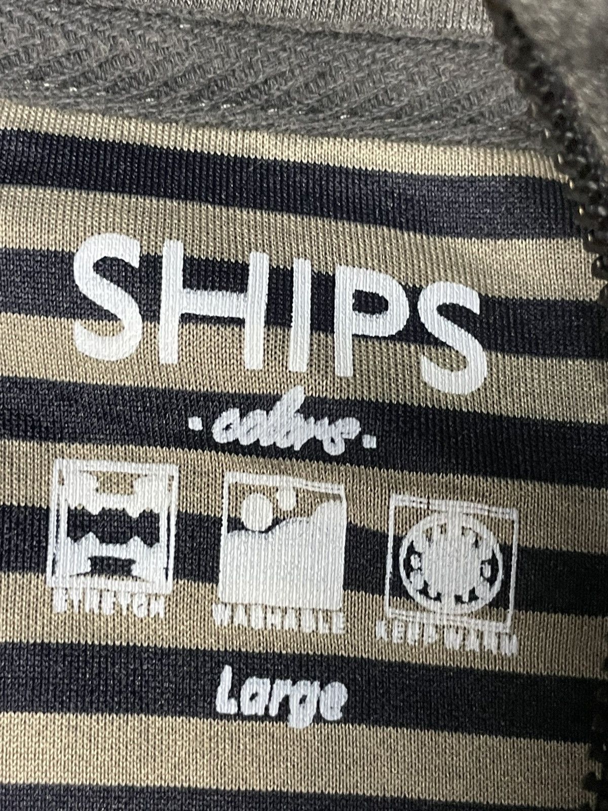 Japanese Brand × SHIPS × Vintage SHIPS Japanese Brand Poly Knit Zipper Jacket (71) Size US L / EU 52-54 / 3 - 10 Thumbnail