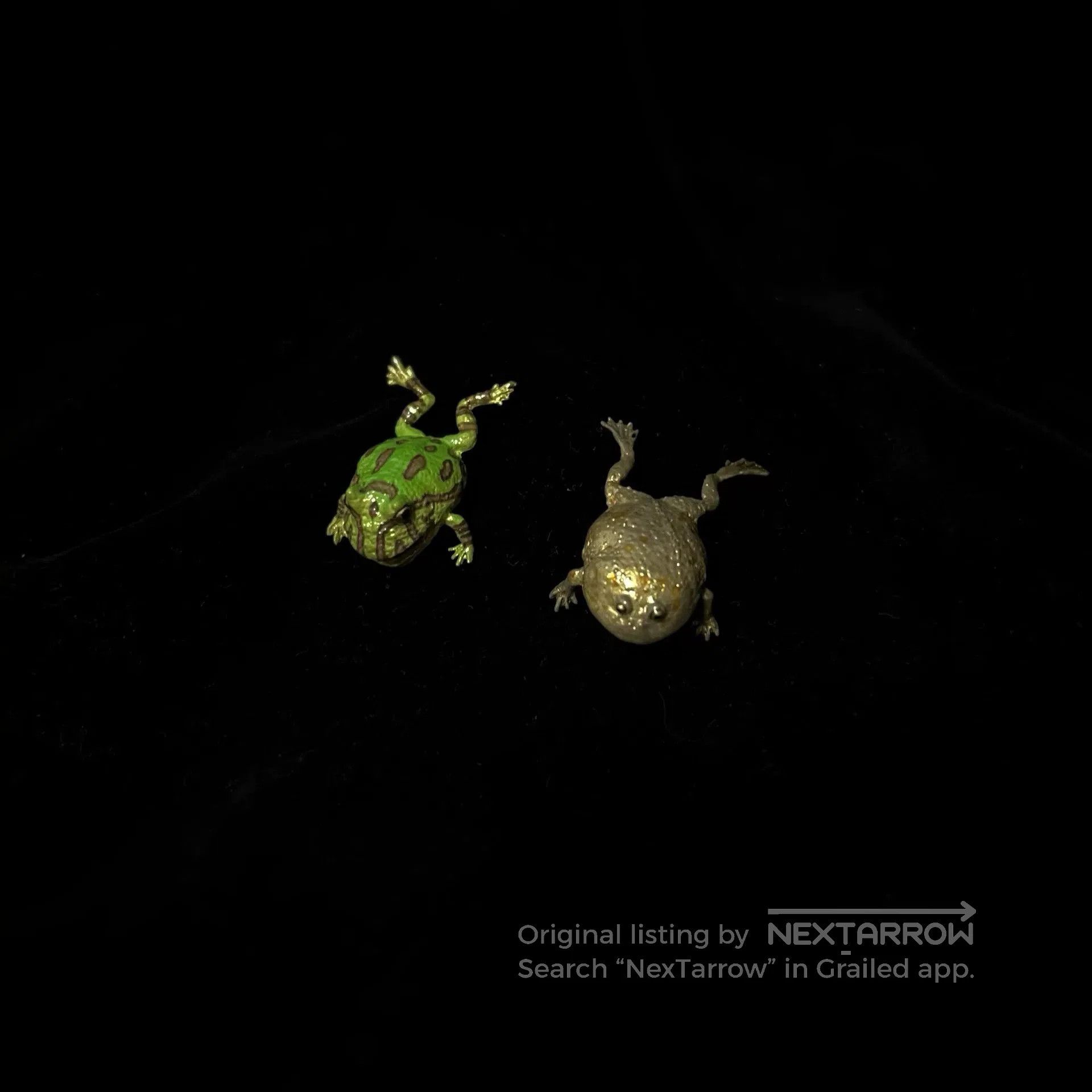 NANA JUDY Nina Handmade Frog Ear Clips. Size ONE SIZE - 3 Thumbnail