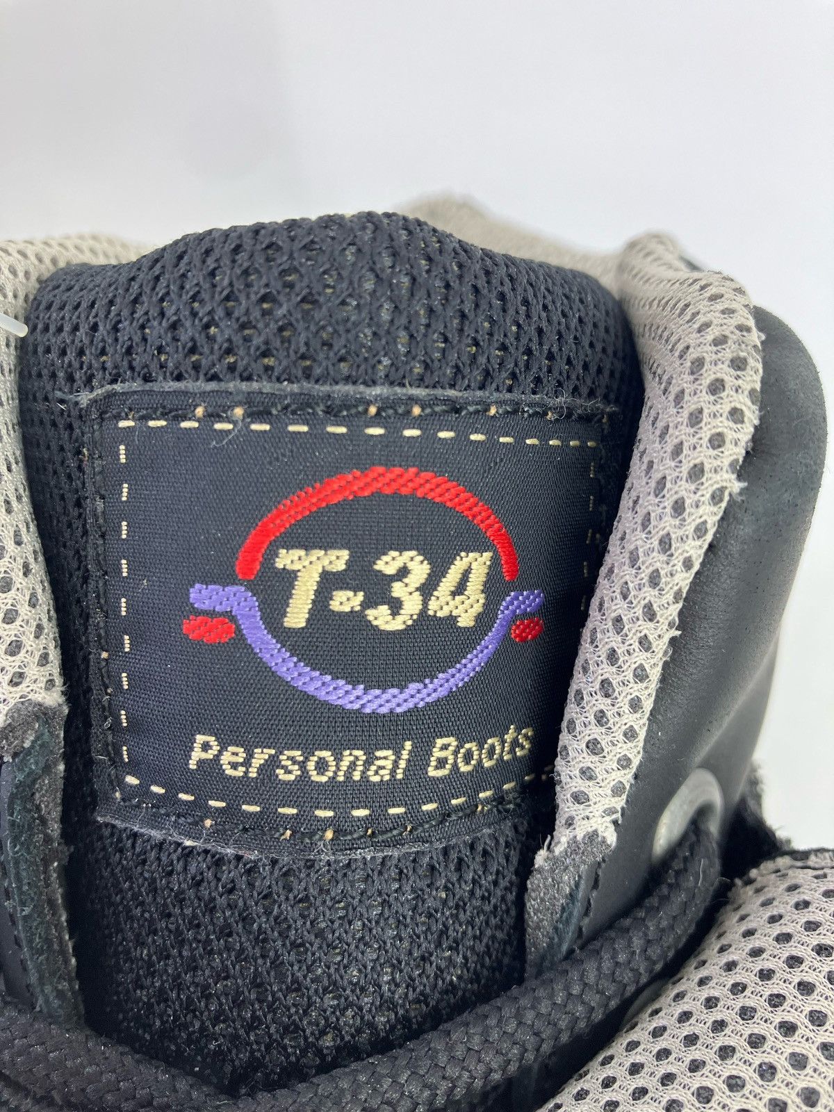 Vintage T34 Nifty genuine leather rubber chunky platform 90s00s Size US 7 / EU 40 - 9 Thumbnail
