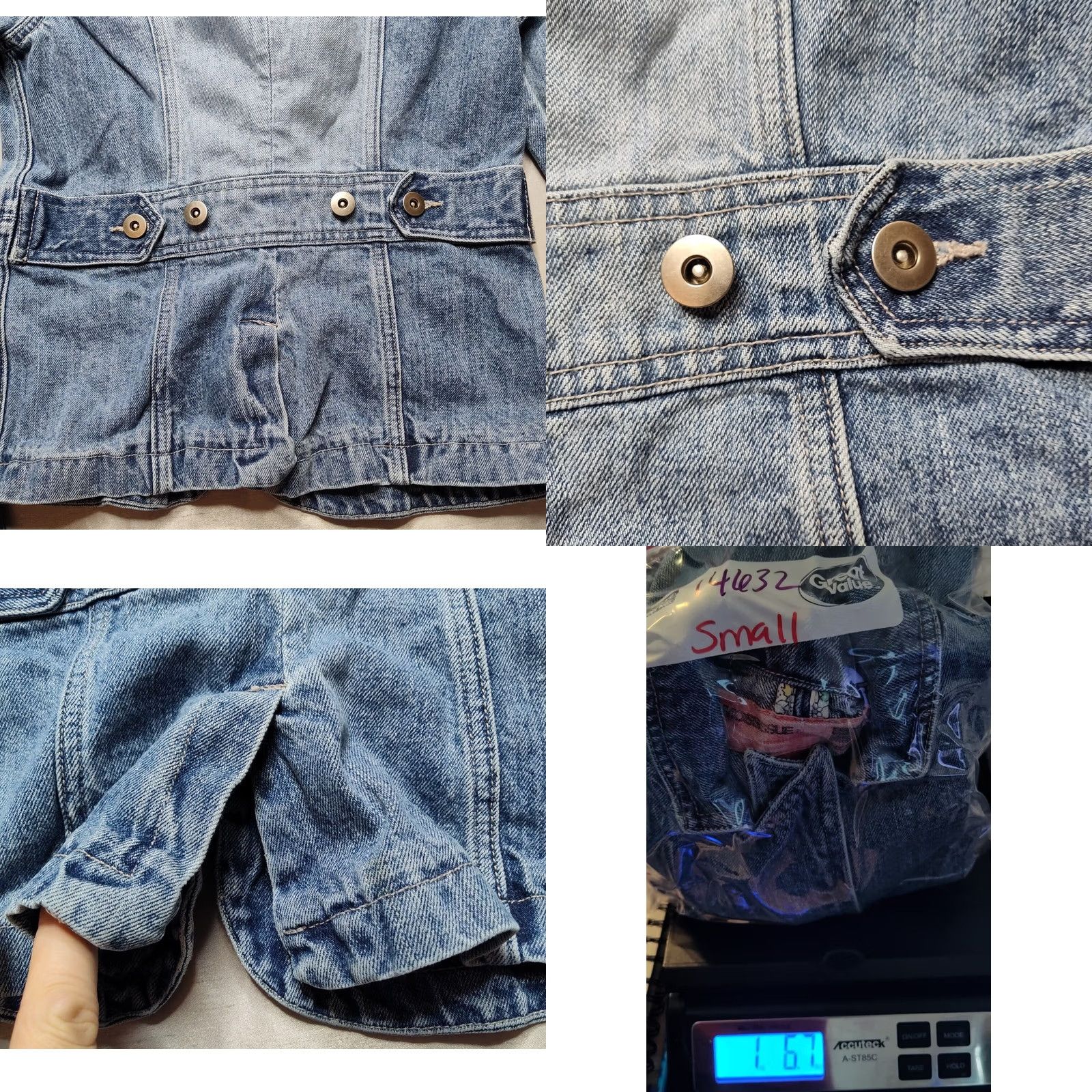 Mossimo MOSSISSUE BY MOSSIMO Women Small Denim Blue Jean Jacket Shirt Adults S Blue Denim Jacket Mossimo Jeans Jacket Womens Small Denim Blue Jean Jacket Size 28" / US 6 / IT 42 - 10 Thumbnail