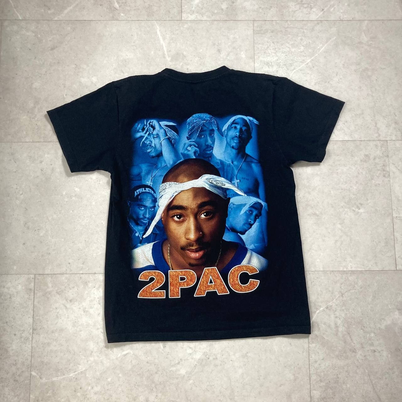 Rap Tees Vintage 2Pac Tupac Shakur Makaveli Death Row Rap Tee Size US M / EU 48-50 / 2 - 6 Thumbnail