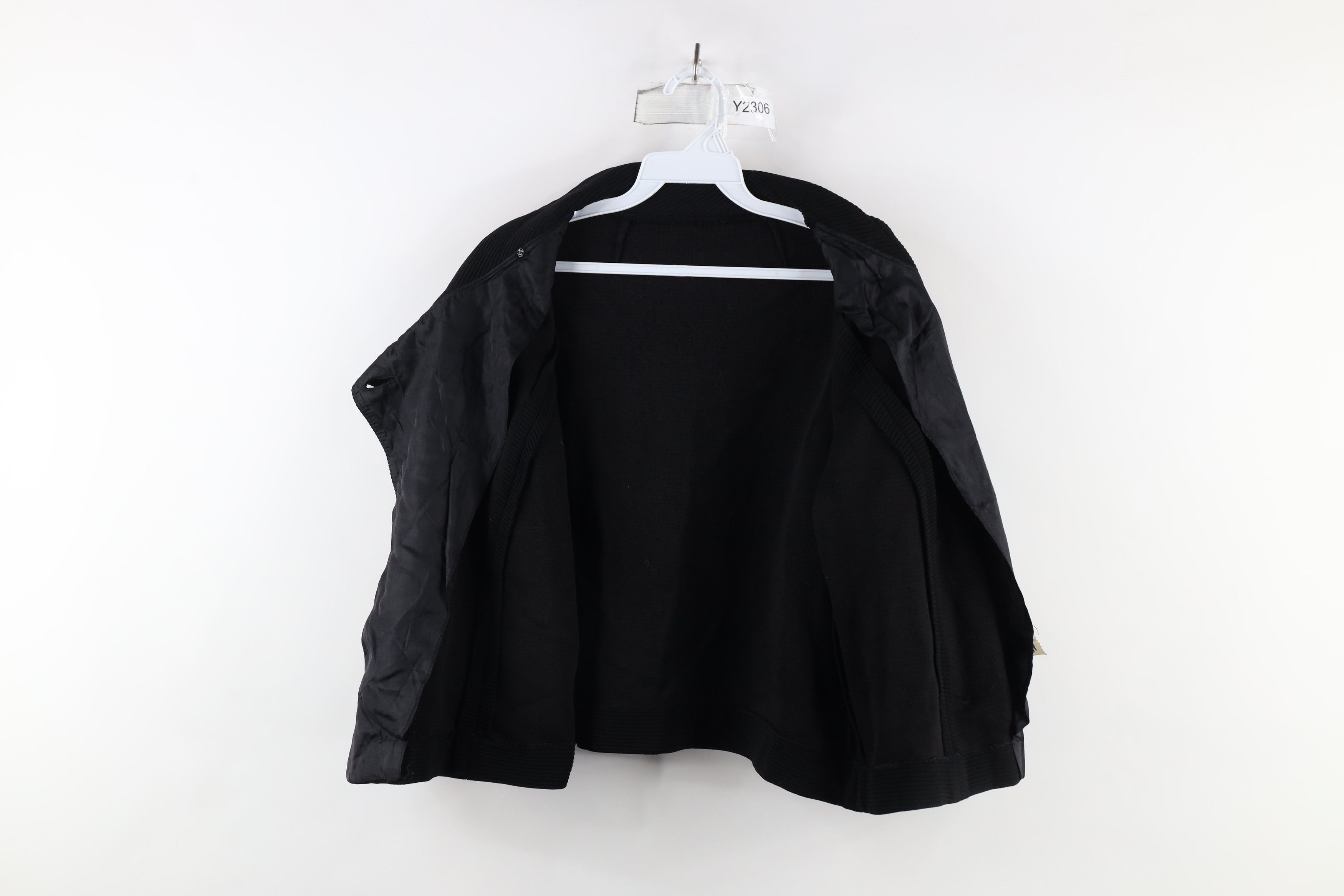 Vintage Vintage 50s 60s Streetwear Asymmetrical Ribbed Blazer Jacket Size XXL / US 16-18 / IT 52-54 - 8 Thumbnail