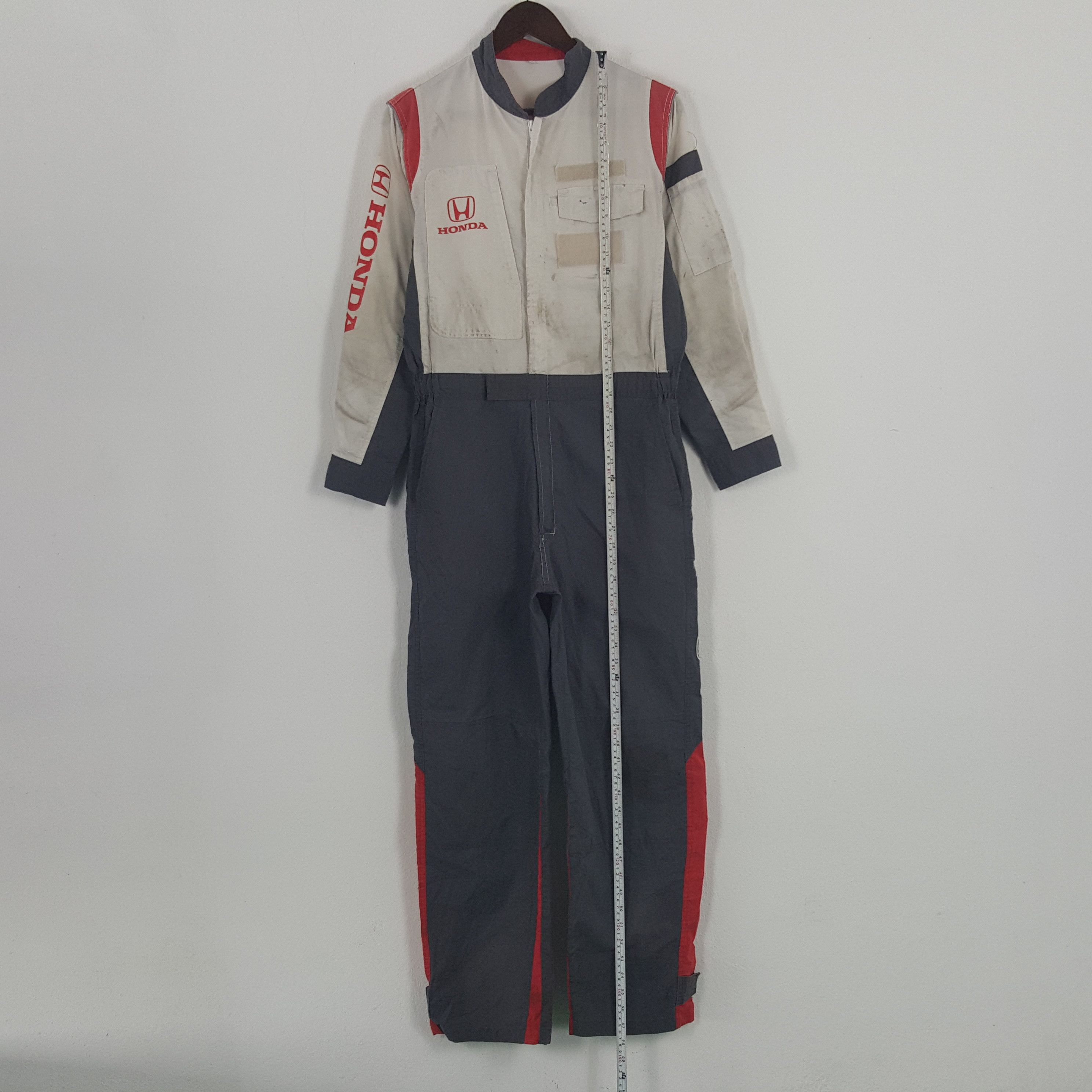 Honda × Sports Specialties × Vintage Vintage Honda Racing Worker Uniform Coverall Jumpsuit Jacket Size US M / EU 48-50 / 2 - 7 Thumbnail