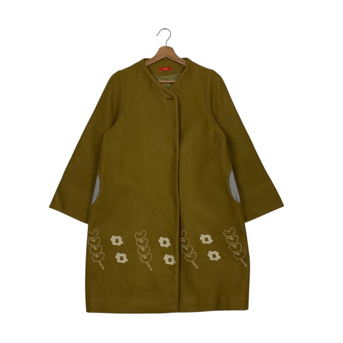 Japanese Brand POU DOU DOU Florals Coat Jacket #2670-C119 Size M / US 6-8 / IT 42-44 - 1 Thumbnail