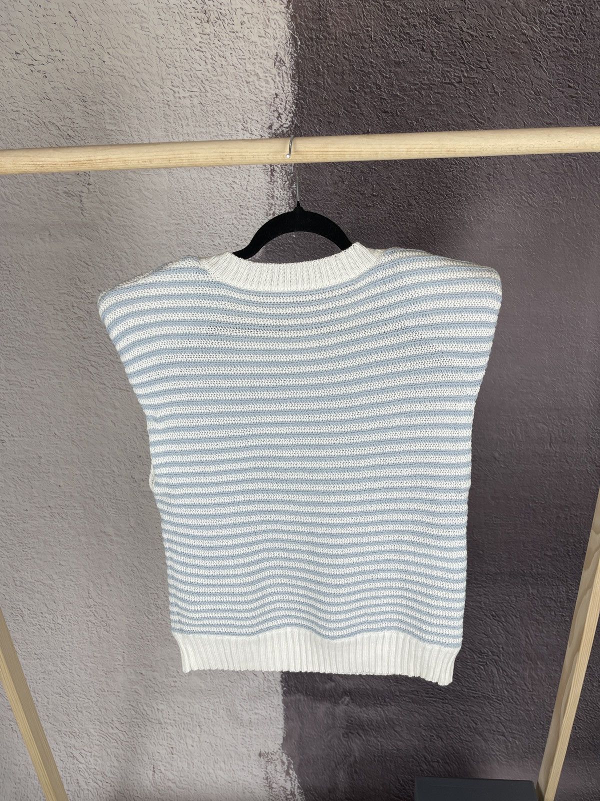 Philosophy di Lorenzo Serafini Philosophy di Lorenzo Serafini striped blue vest sweater Size M / US 6-8 / IT 42-44 - 10 Thumbnail