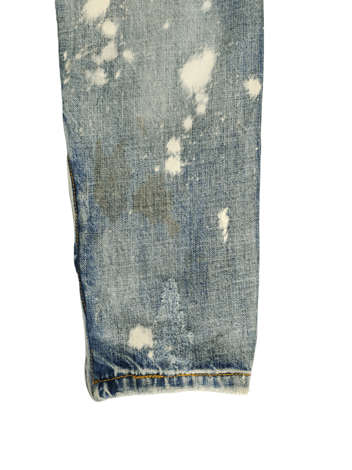 MNML Mnml Bleach Destroy Denim Jeans Skinny Streetwear Size US 34 / EU 50 - 18 Thumbnail