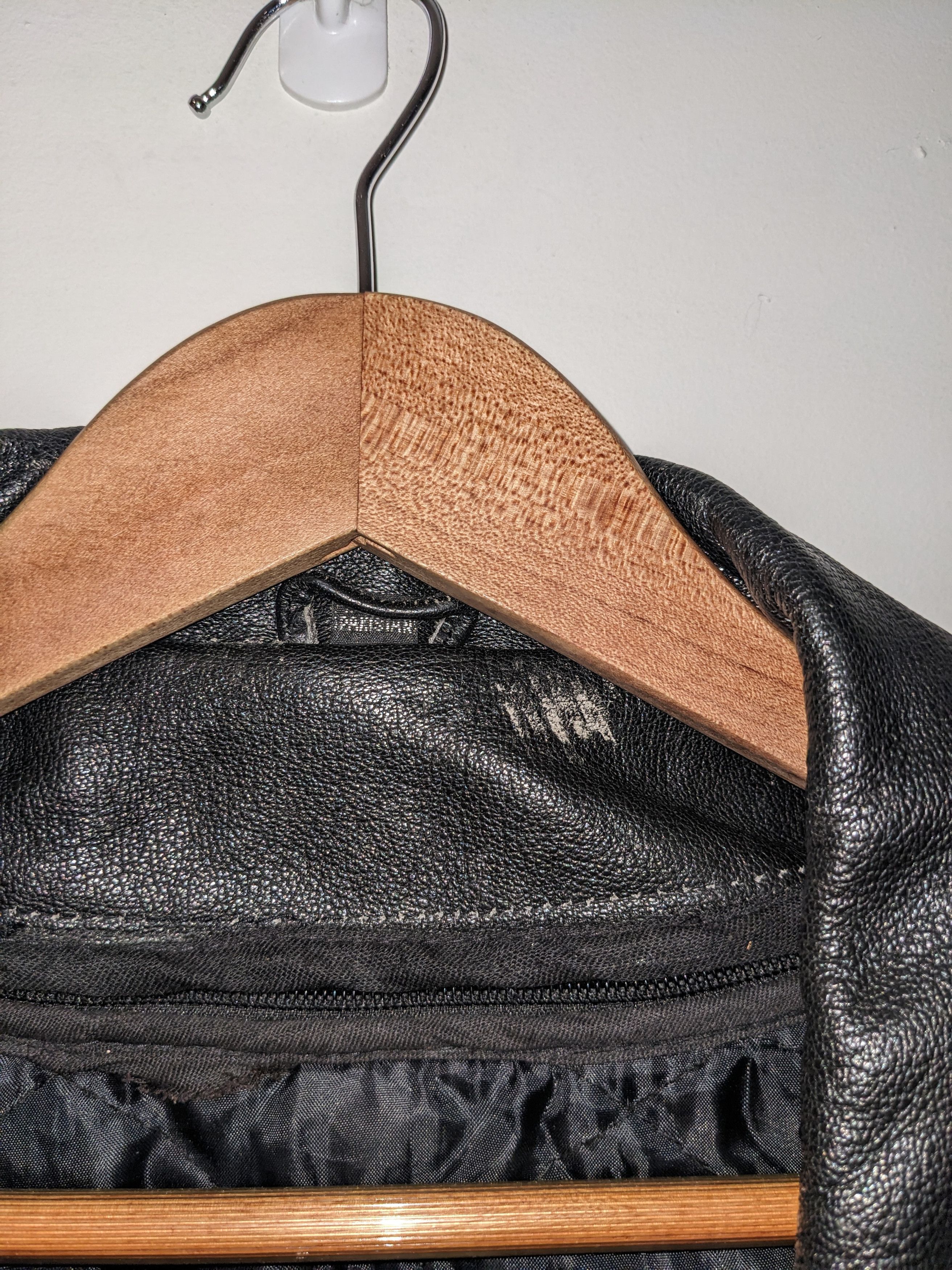 Vintage 90s Harley Davidson Motorcycle Tall Leather Jacket