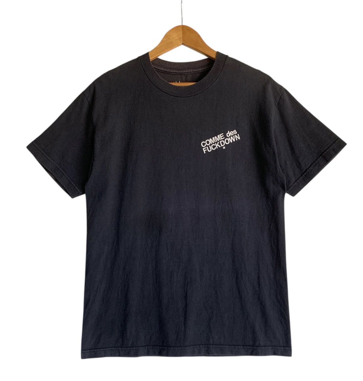 Comme Des Fuck Down The Cut COMME des FUCKDOWN Tee Uneven Faded Size US M / EU 48-50 / 2 - 2 Thumbnail