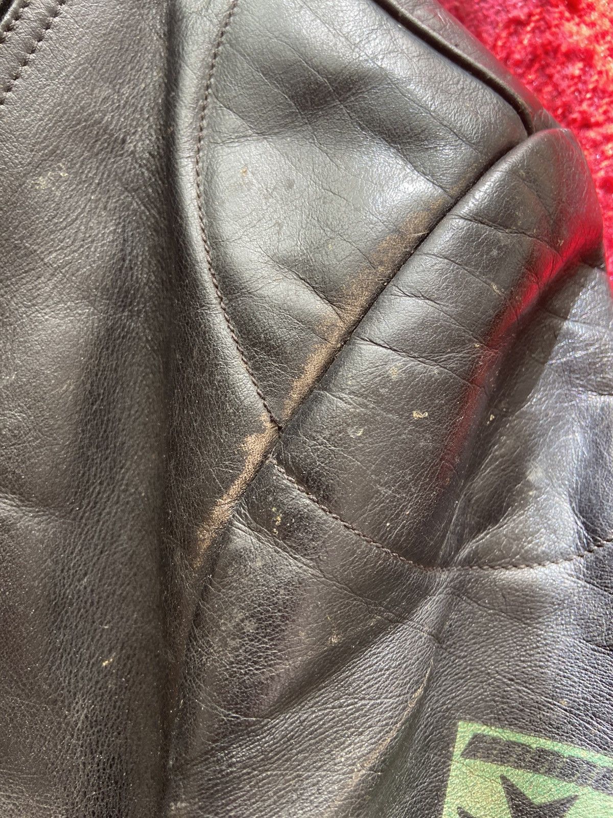 Genuine Leather Vintage Harro heavy leather biker jacket Size US M / EU 48-50 / 2 - 8 Thumbnail