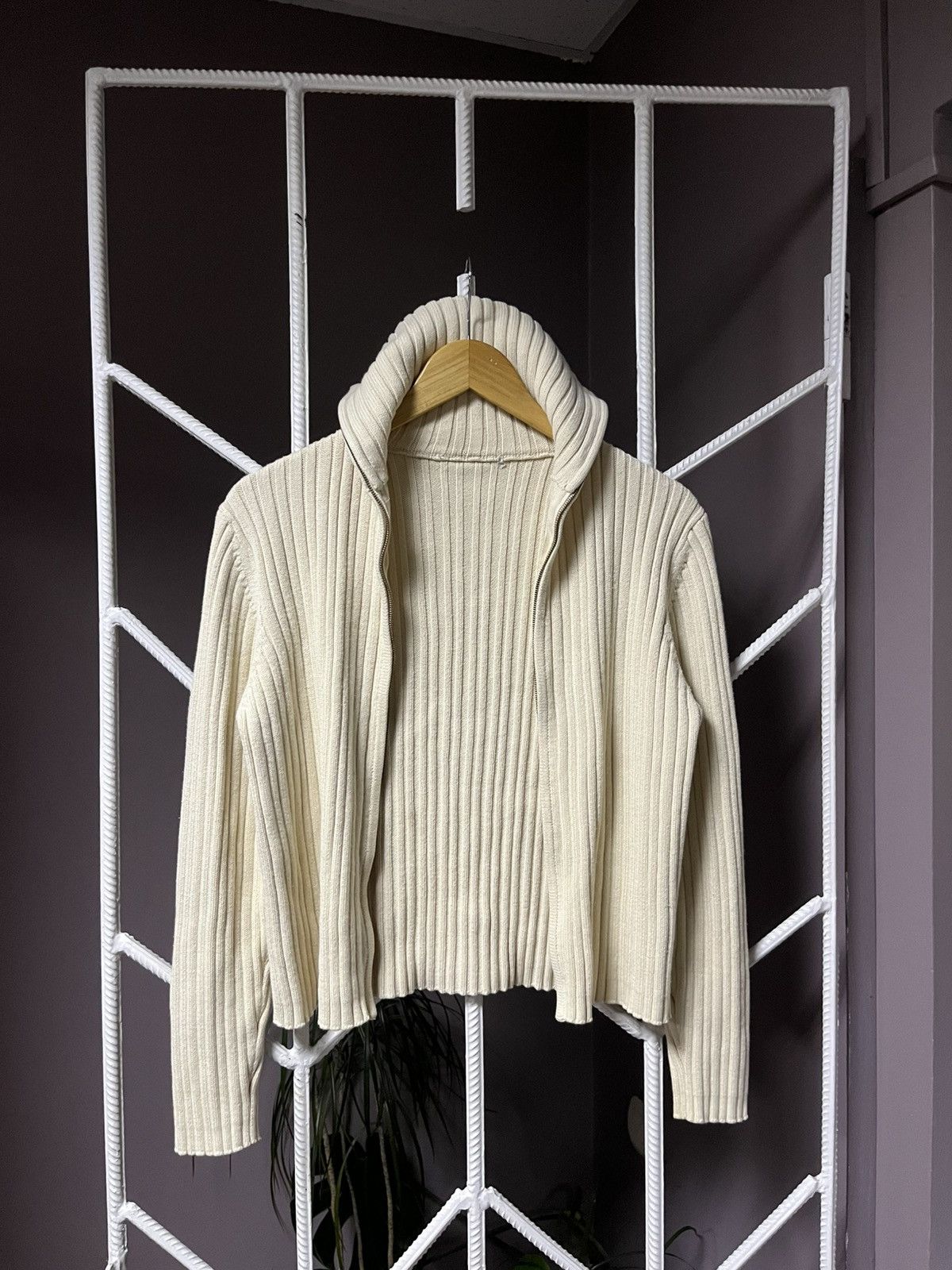 Japanese Brand Vintage Cropped Knitted Sweater Y2K Hysteric Glamour Style Size M / US 6-8 / IT 42-44 - 4 Thumbnail