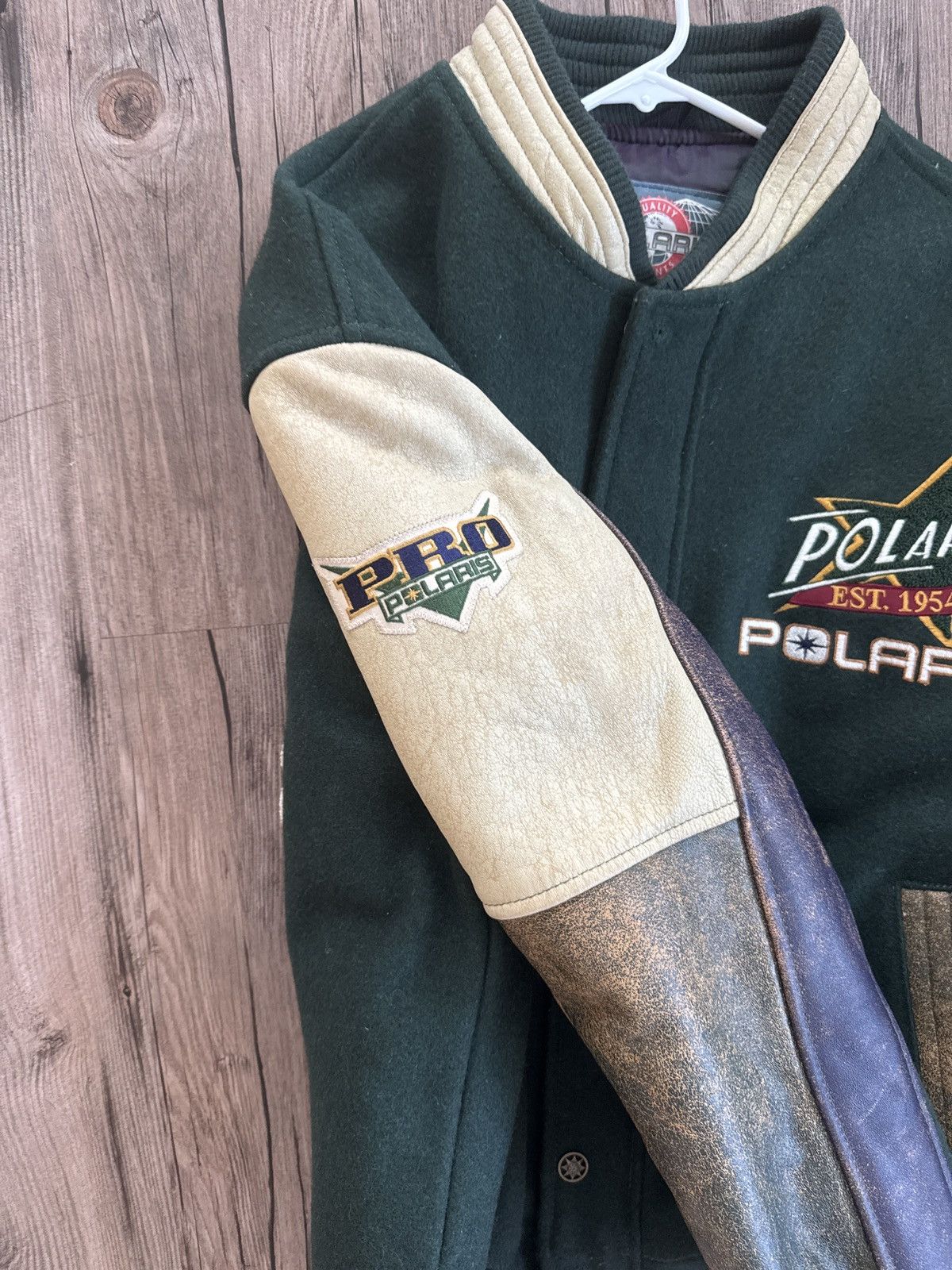 Other Vintage Polaris varsity jacket Size US L / EU 52-54 / 3 - 2 Thumbnail
