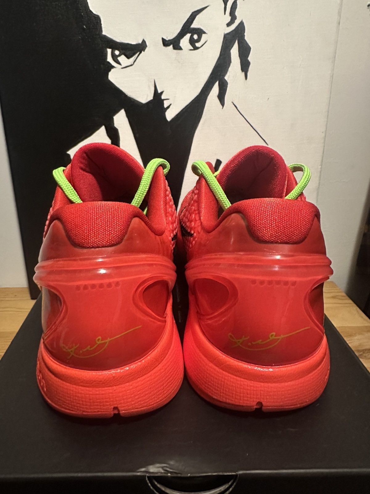Nike Kobe 6 Protro Reverse Grinch Size US 9.5 / EU 42-43 - 2 Thumbnail