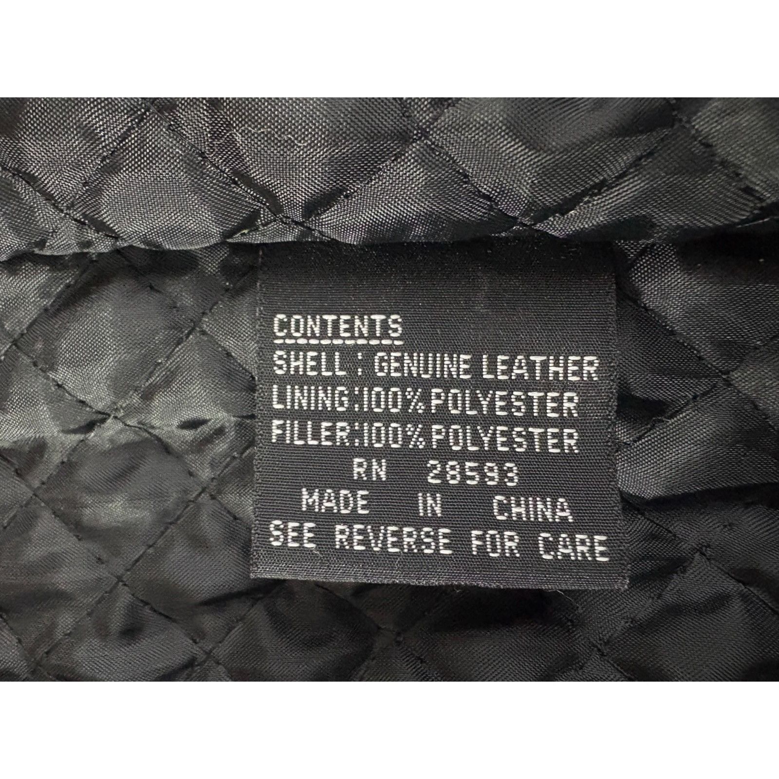 Members Only Members Only Quilt Lined Biker Leather Jacket size L color b Size US L / EU 52-54 / 3 - 3 Thumbnail