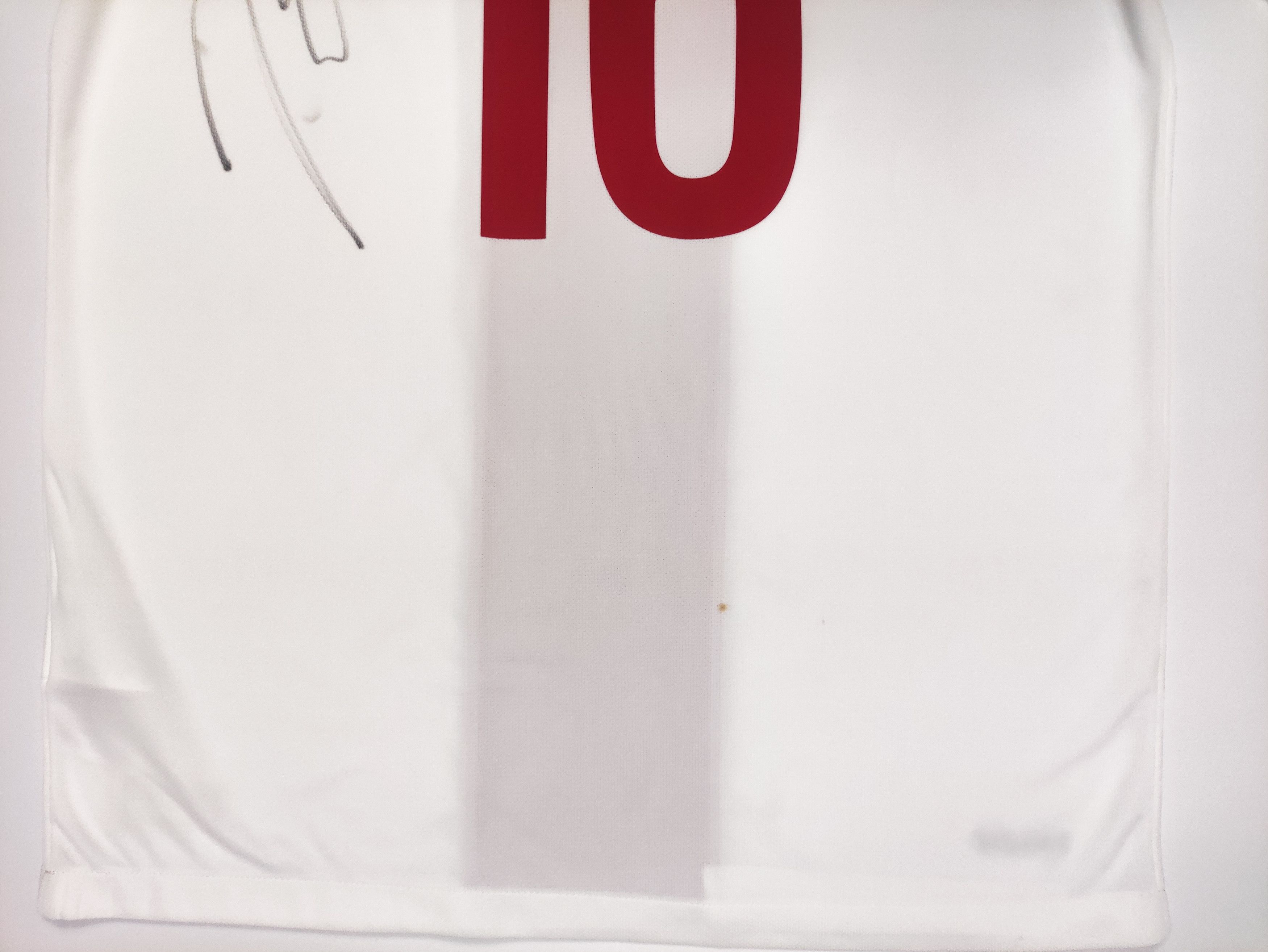 Nike Signed Błasczykowski #16 Poland 2014 2015 Nike Home Shirt M Size US S / EU 44-46 / 1 - 8 Thumbnail