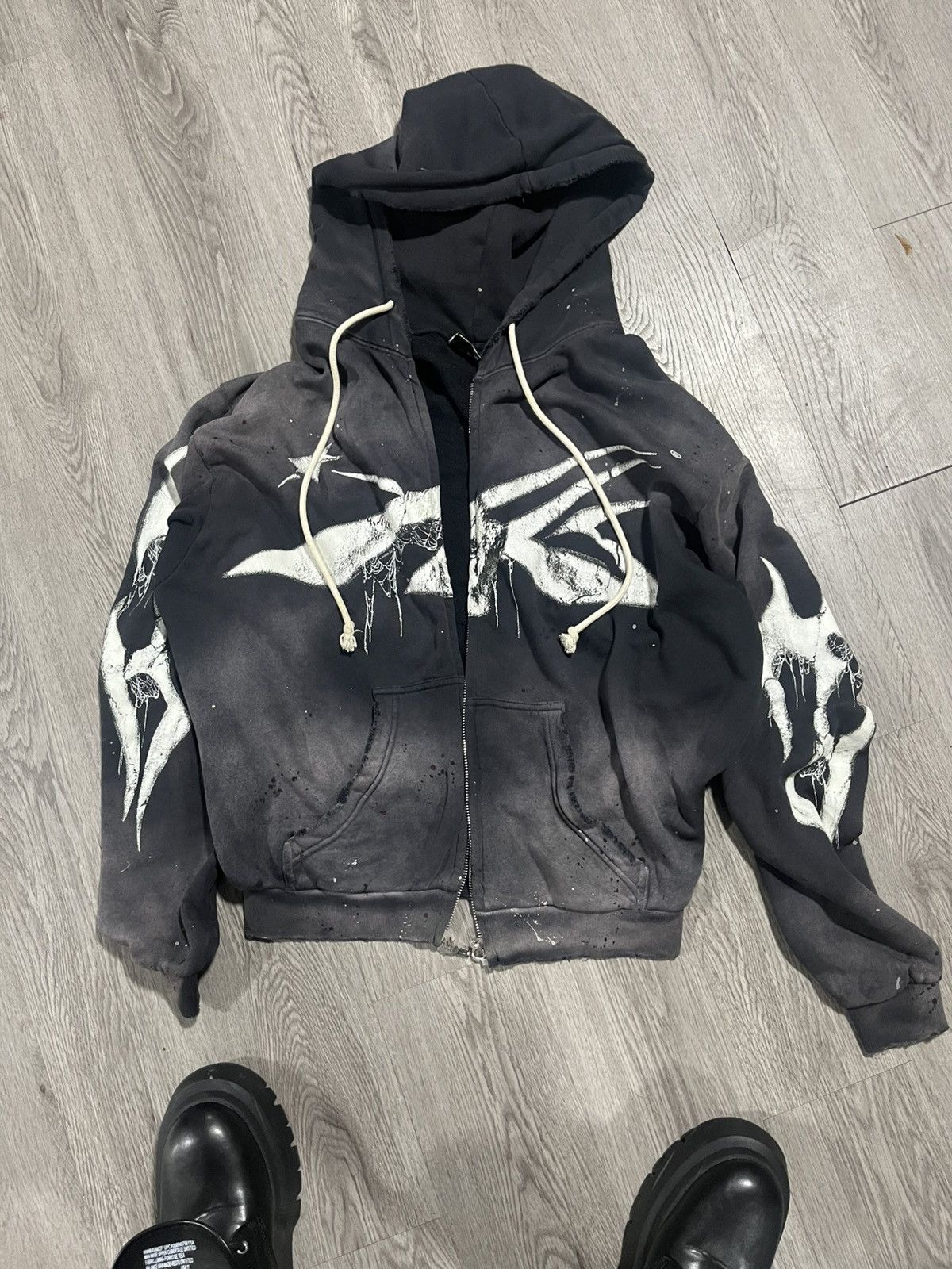 HELLSTAR Spider halloween hellstar hoodie Size US S / EU 44-46 / 1 - 1 Thumbnail
