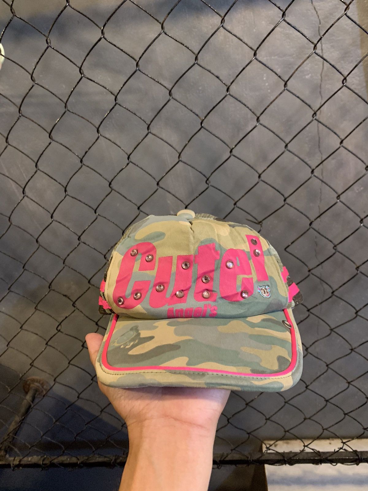 Angel Blue × Beauty Beast × If Six Was Nine 🌹LAST DROP🌹Cute Angels Camo Hats Kids By Angel Blue Size ONE SIZE - 1 Thumbnail