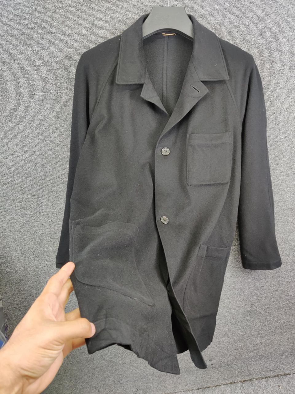 Y's for Men Y's For Men Yohji Yamamoto Wool French Work Jacket Size US L / EU 52-54 / 3 - 11 Thumbnail