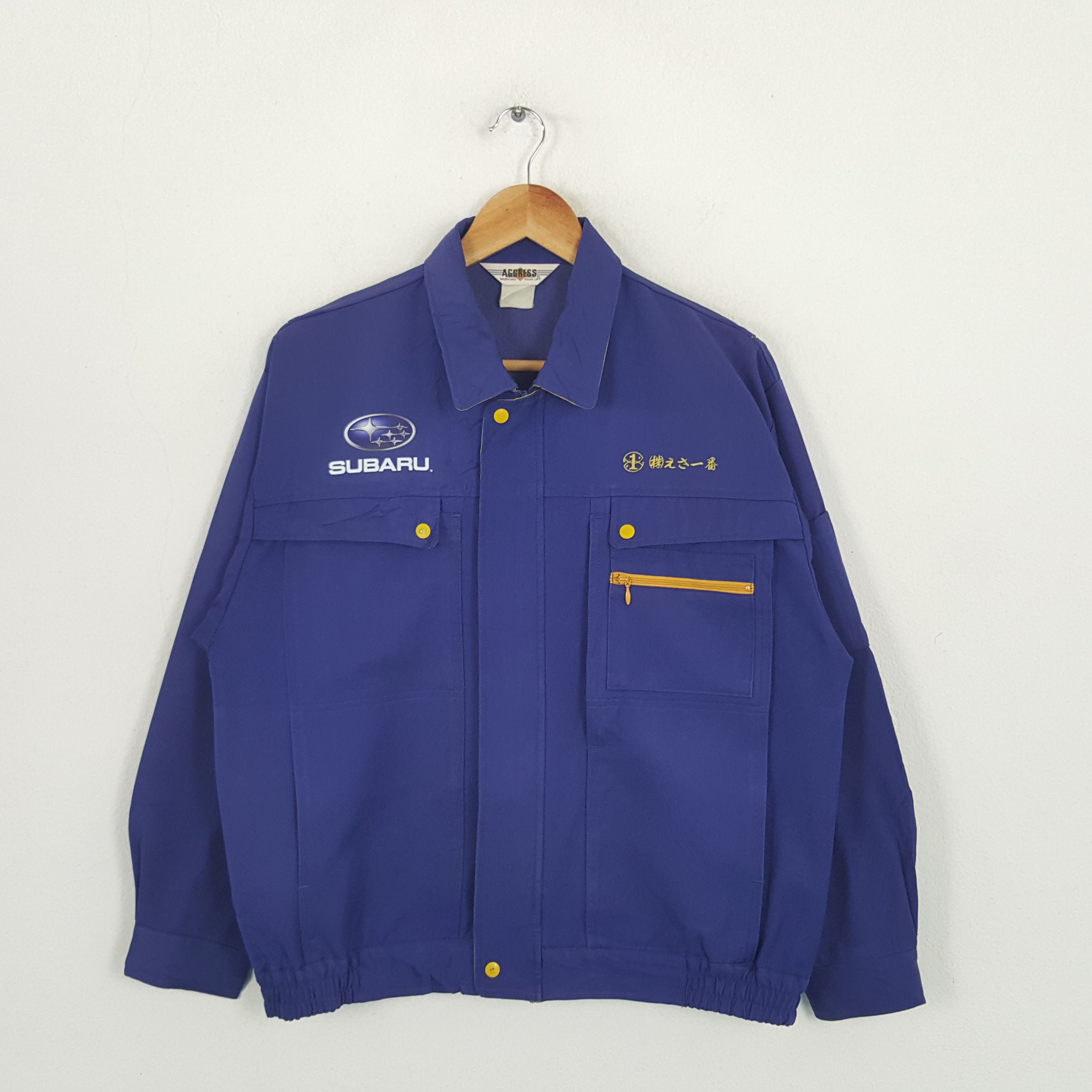 Japanese Brand × Vintage Vintage Subaru Japanese Rally Team Custom Art Jacket Size US M / EU 48-50 / 2 - 3 Thumbnail
