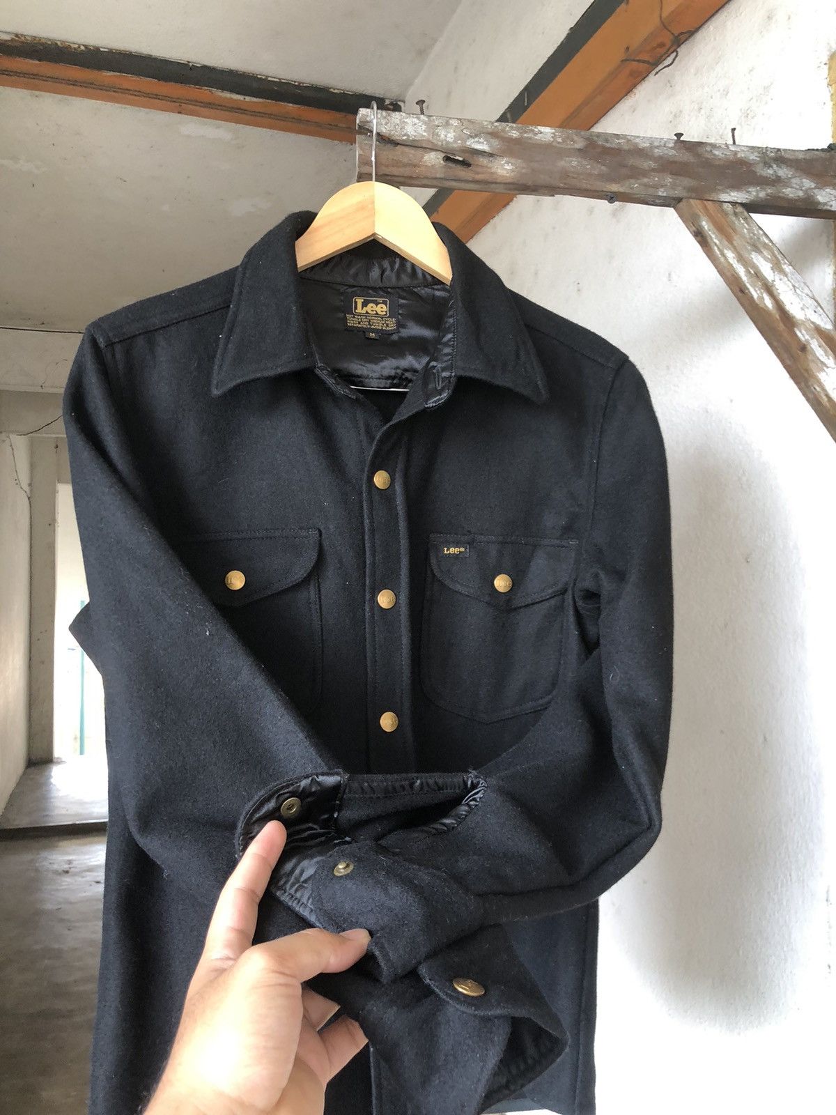 Lee Vintage Lee Wool Blend Western Shirt Size US M / EU 48-50 / 2 - 9 Thumbnail