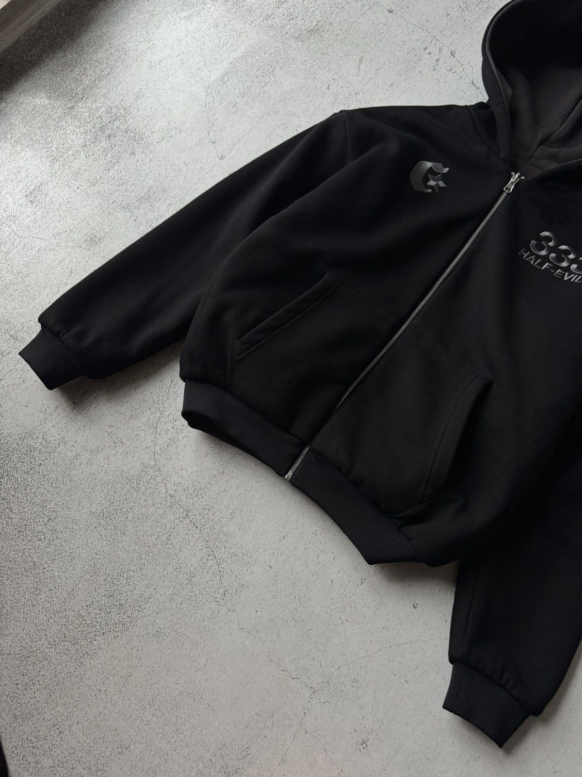 Crash Vancouver × Half Evil Half Evil 333 Crash Vancouver Double Reversible Zip Hoodie Size US S / EU 44-46 / 1 - 6 Thumbnail