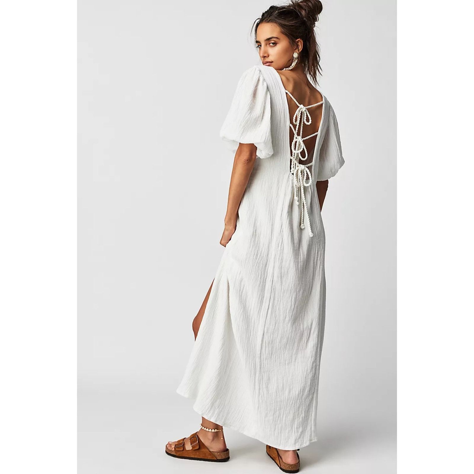 Free People New Free People Jen's Pirate Booty Paraguay Maxi Gown $253 Size XS / US 0-2 / IT 36-38 - 2 Thumbnail