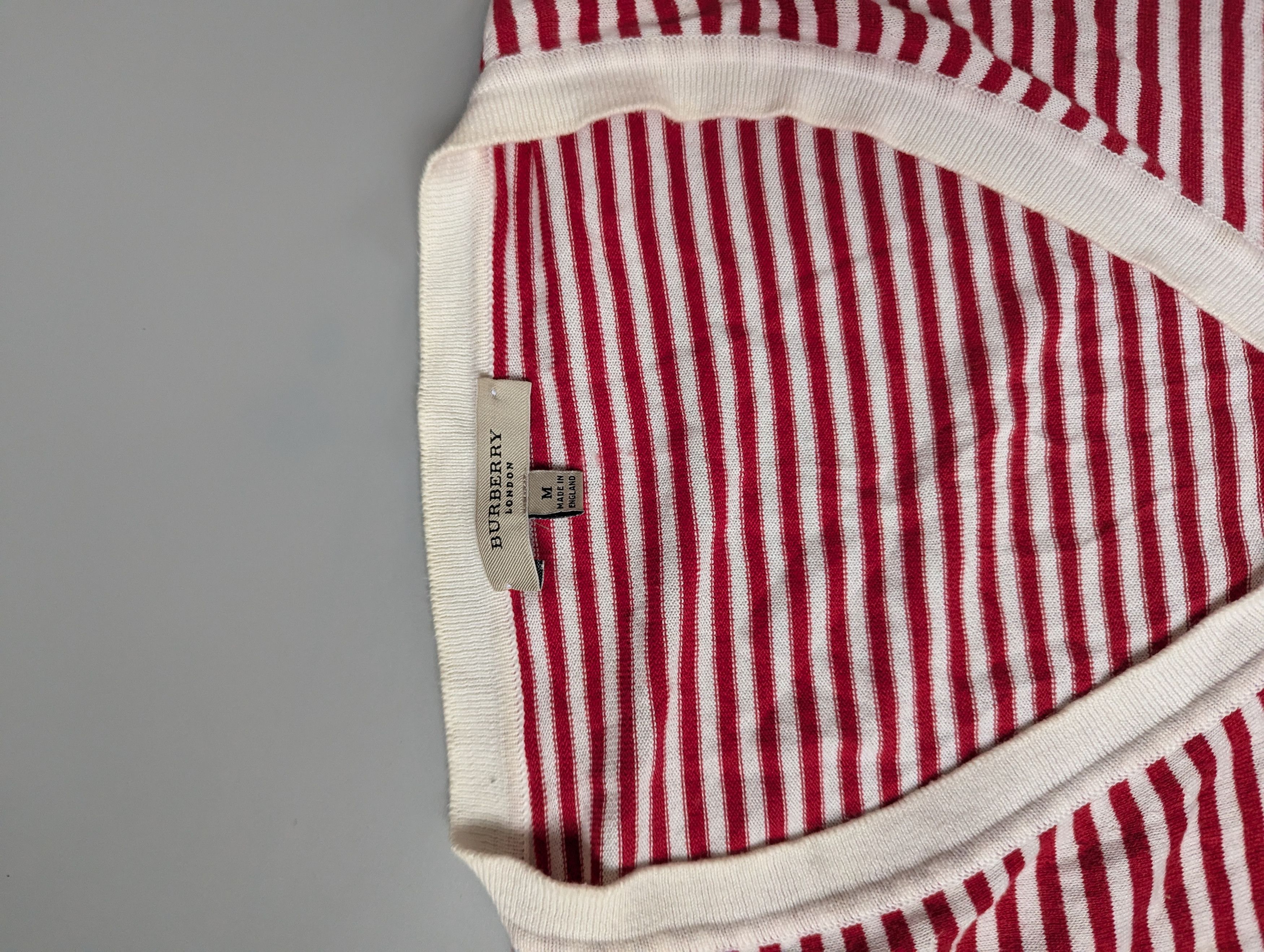 Burberry Burberry Striper Cotton Longsleeve Size M / US 6-8 / IT 42-44 - 6 Thumbnail