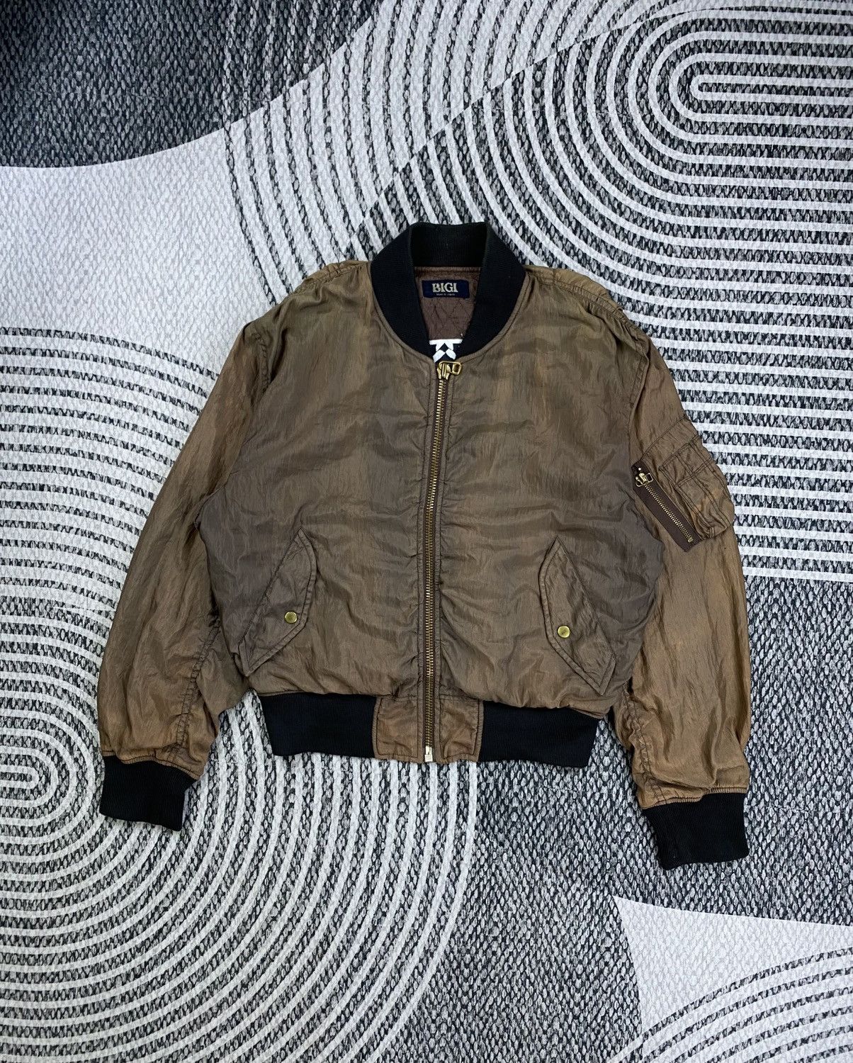 BIGI Vintage BIGI World Series Base Ball Bombers Jacket Size US L / EU 52-54 / 3 - 2 Thumbnail