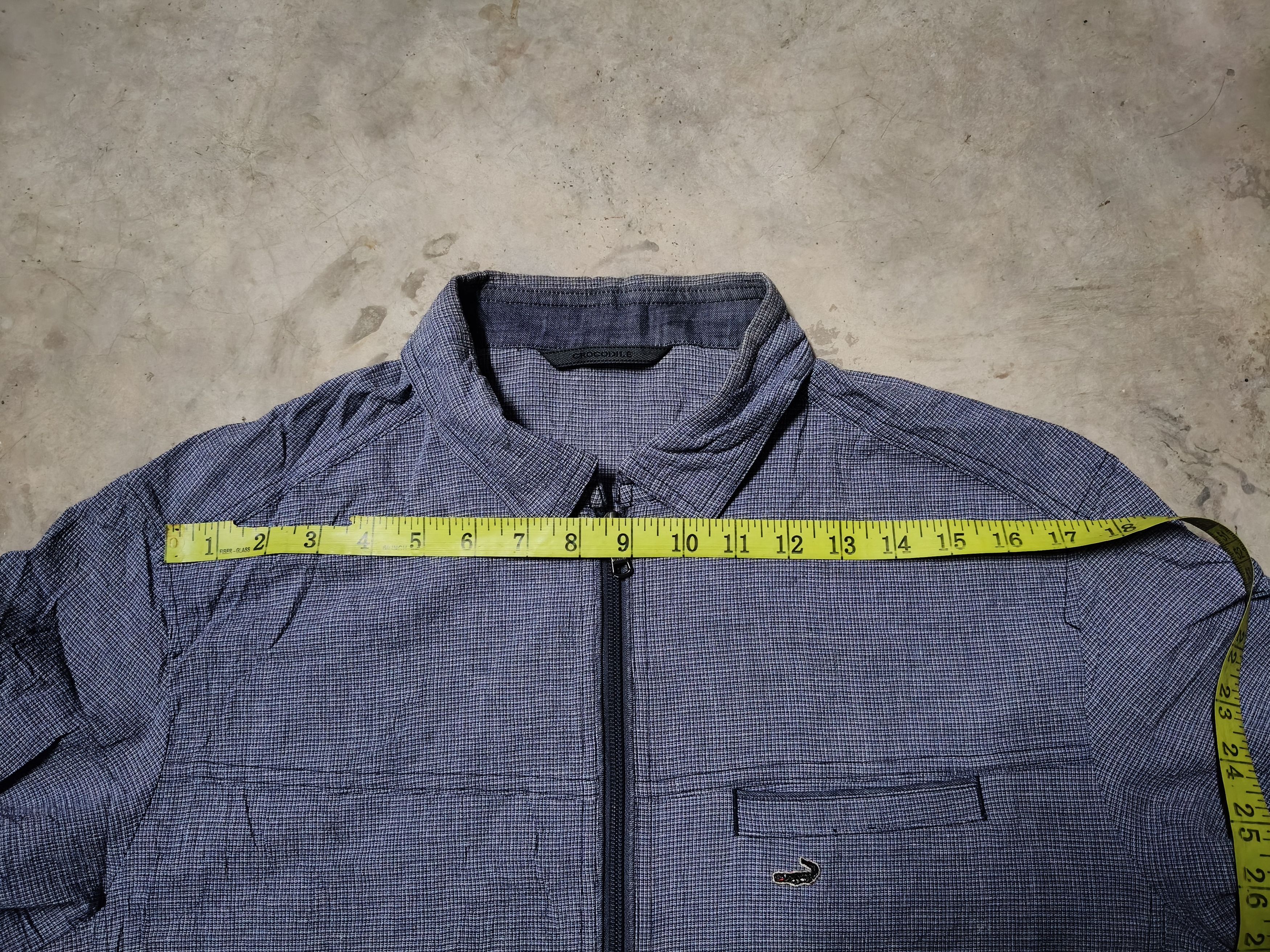 Japanese Brand Crocodile Zipper Jacket Size US L / EU 52-54 / 3 - 14 Thumbnail