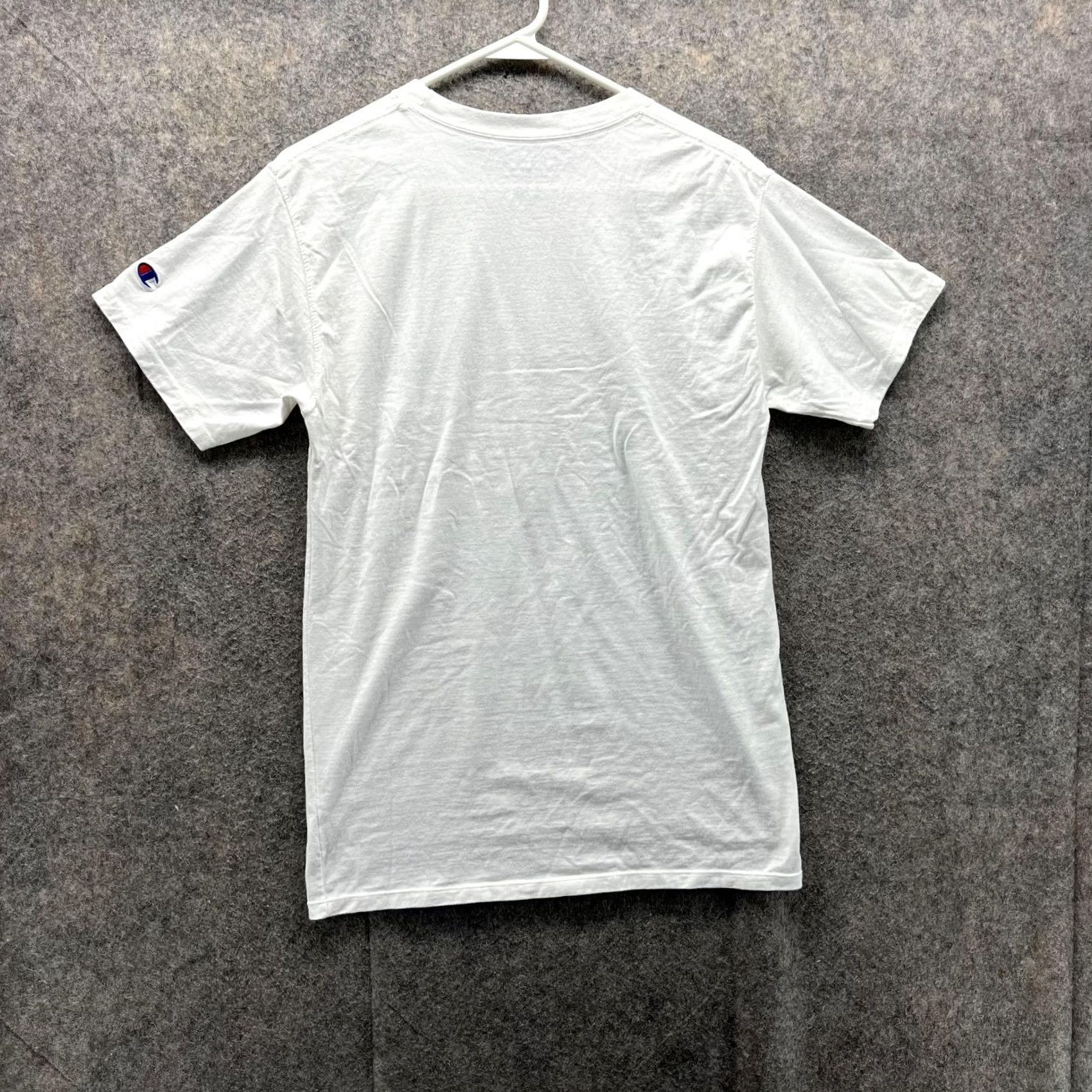Champion Champion Shirt Men Small Adult White Cotton Crewneck Logo T-Shirt Size US S / EU 44-46 / 1 - 6 Thumbnail