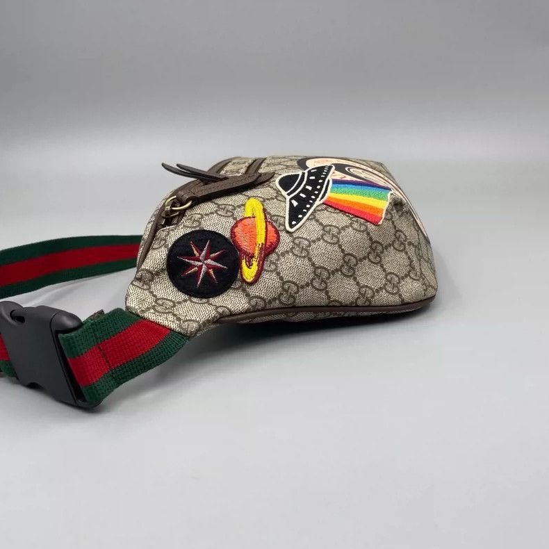 Gucci GUCCI Vintage Logo Flying Saucer Waist Bag-2505 Size ONE SIZE - 4 Thumbnail