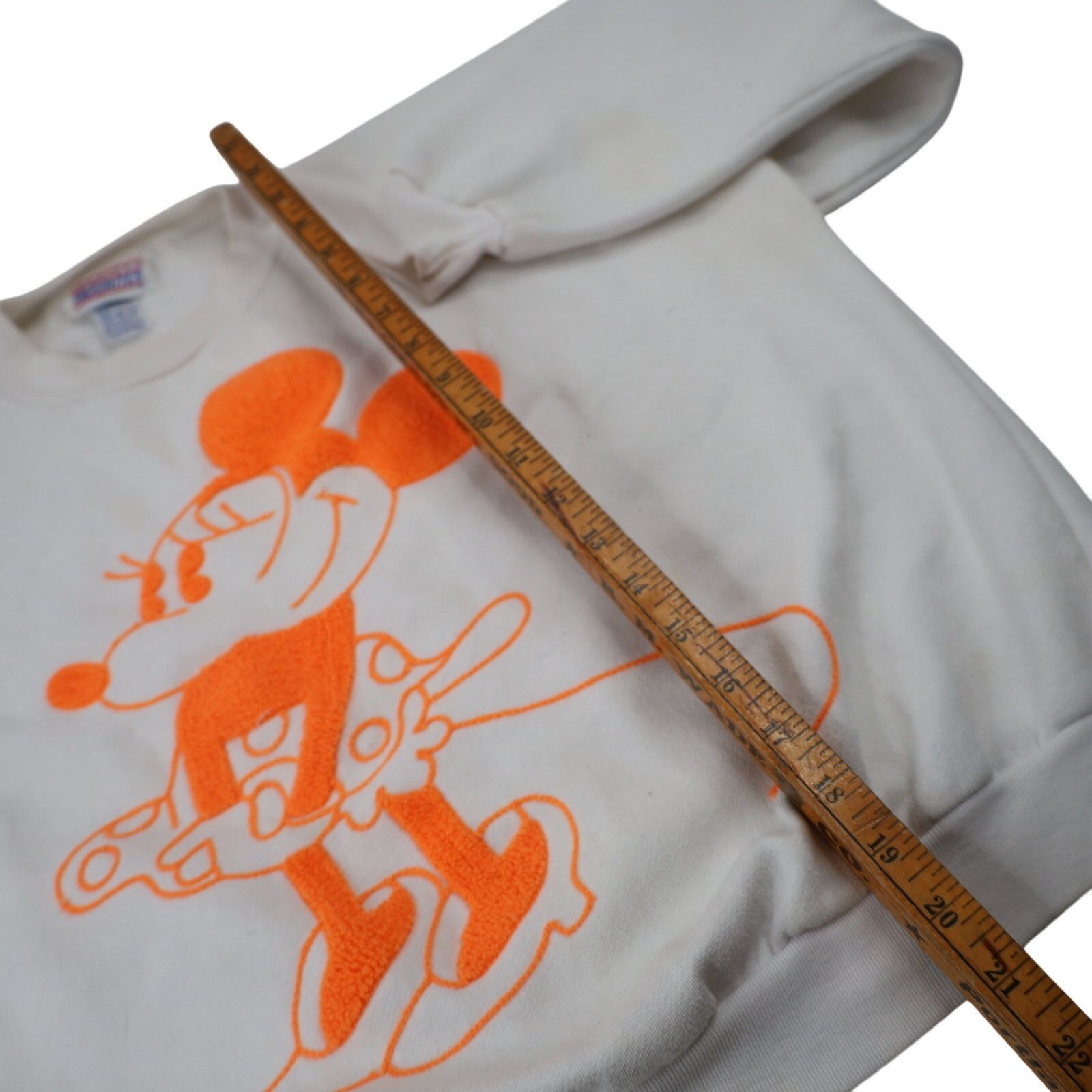 Disney × Vintage Vintage Walt Disney Embroidered Minnie Mouse Sweatshirt Size M / US 6-8 / IT 42-44 - 7 Thumbnail