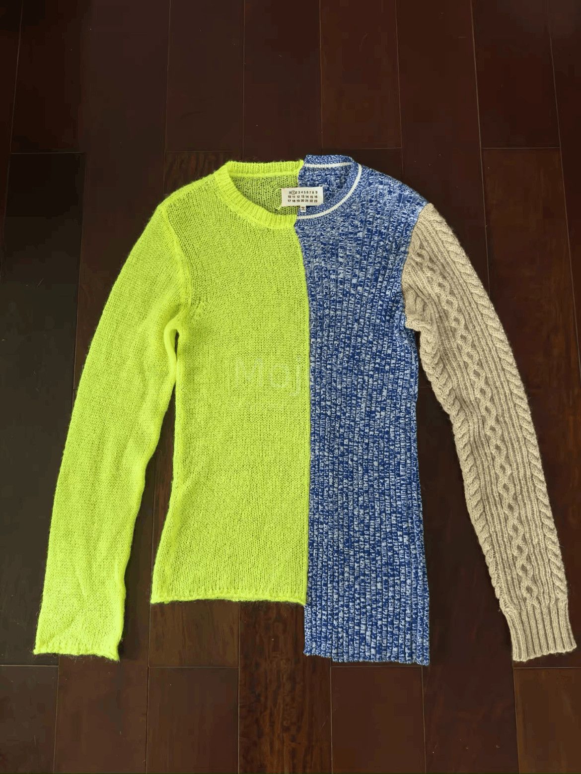 Maison Margiela Maison Margiela Joint Patches Knitwear Sweater-2508 Size US M / EU 48-50 / 2 - 1 Thumbnail