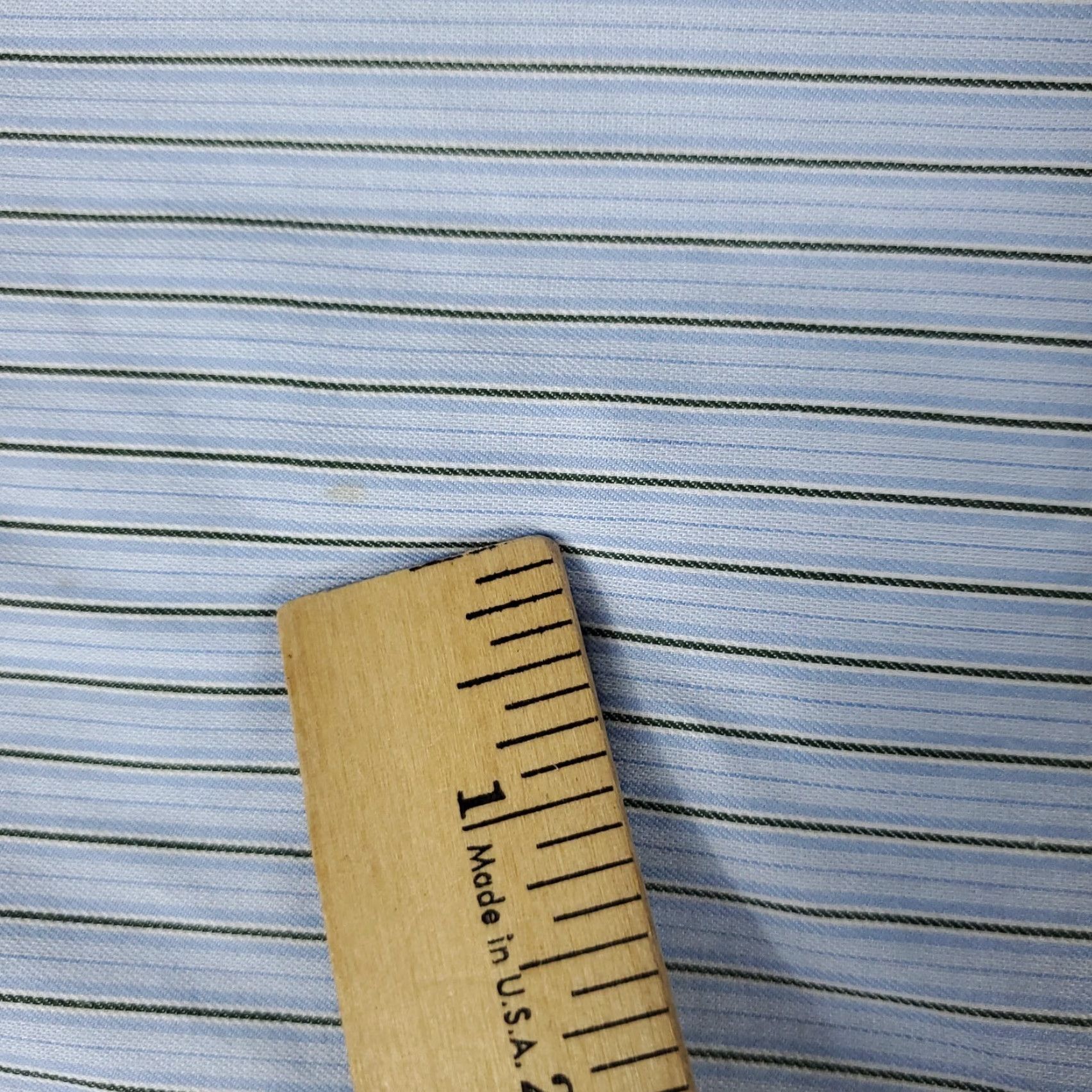 Brooks Brothers VINTAGE Brooks Brothers Dress Shirt Men 17.5 Blue Striped Long Sleeve Business Casual Formal Size 46R - 4 Thumbnail