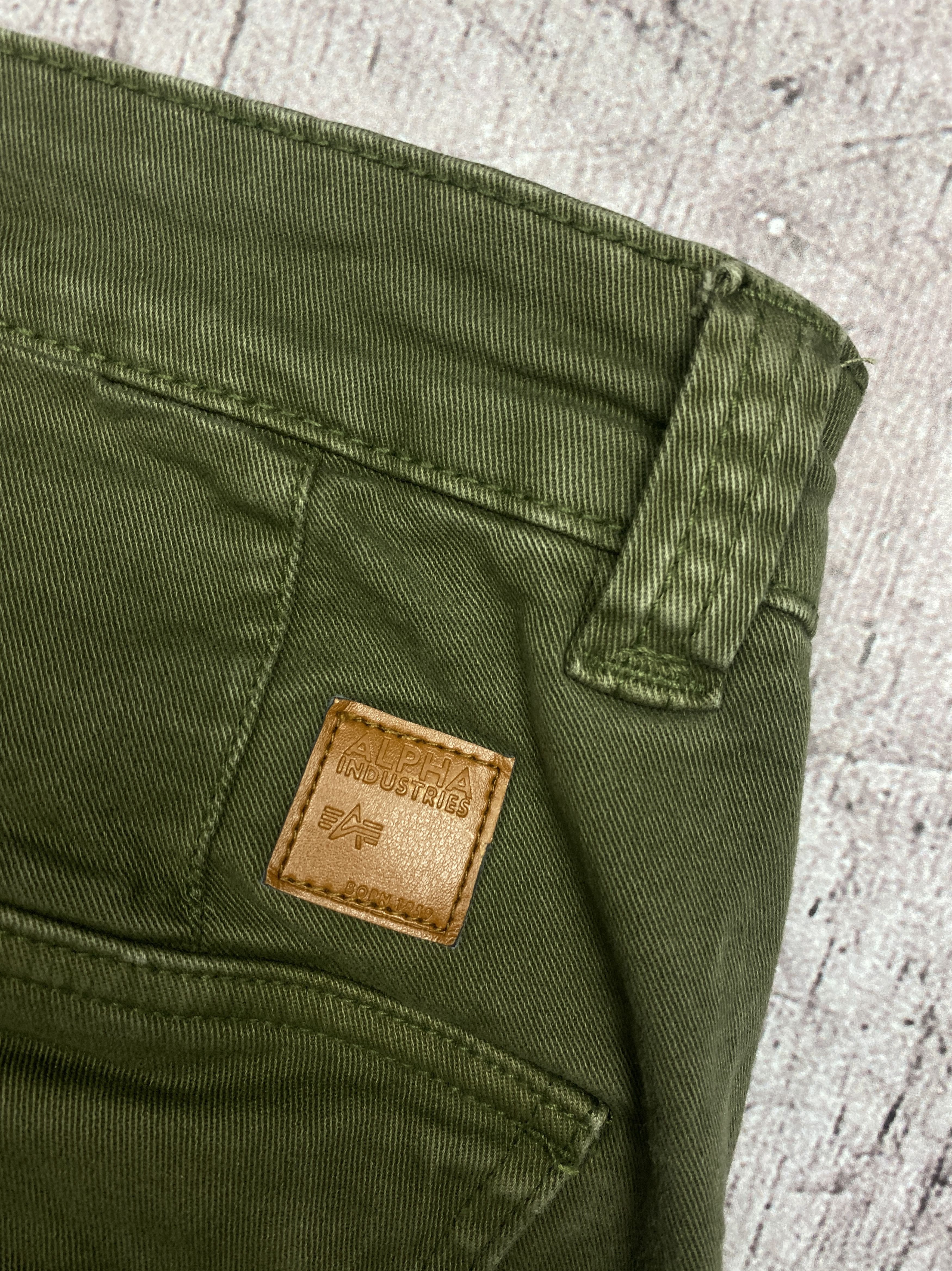 Alpha Industries Alpha Industries Vintage cargo military army pants Size US 33 - 9 Thumbnail