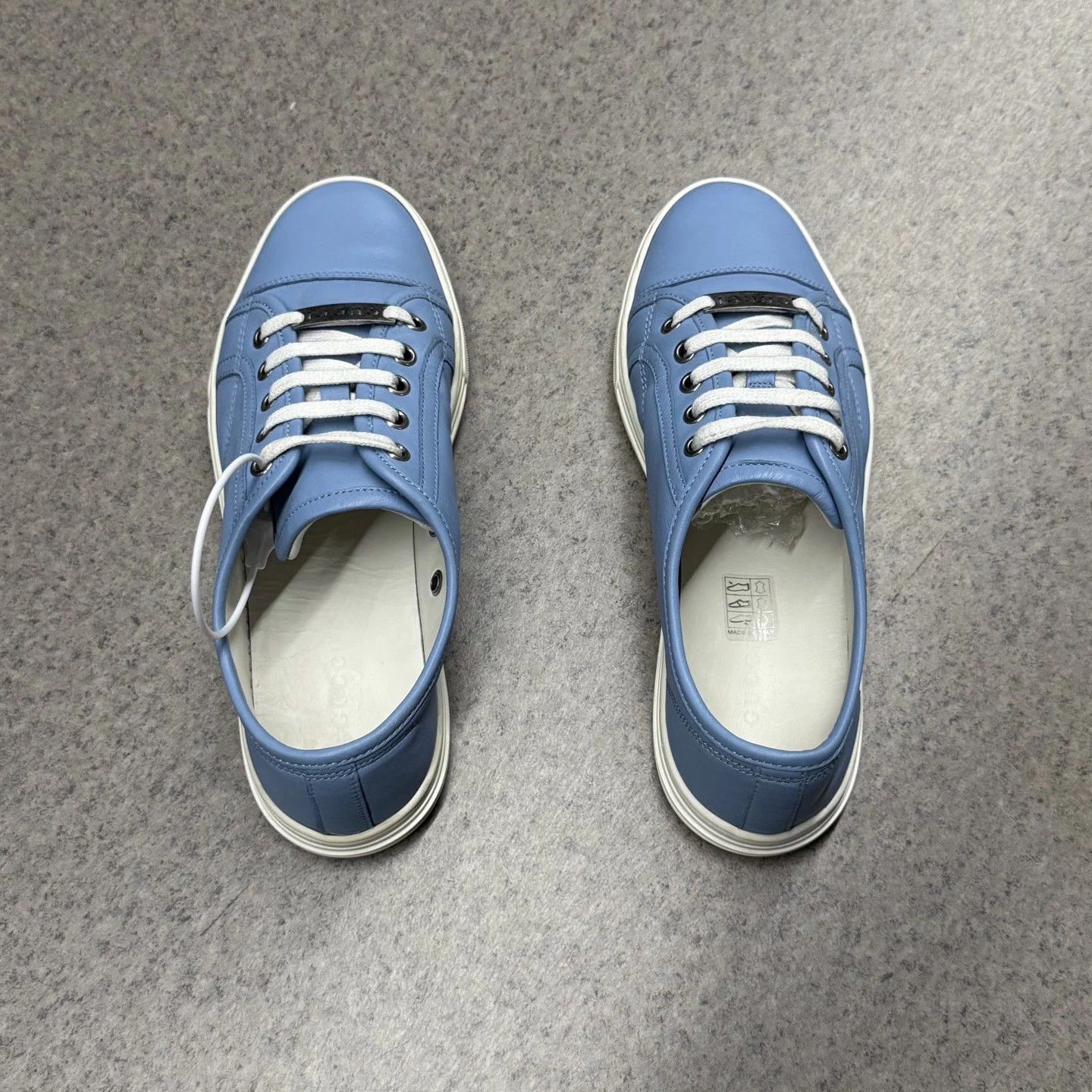 Gucci Gucci white blue sneakers 36.5 Size US 5.5 / IT 35.5 - 8 Thumbnail